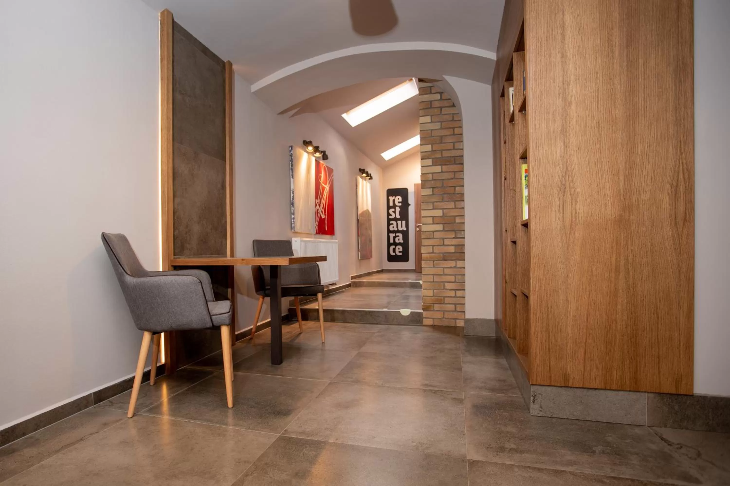 Lobby or reception in Hotel U koně