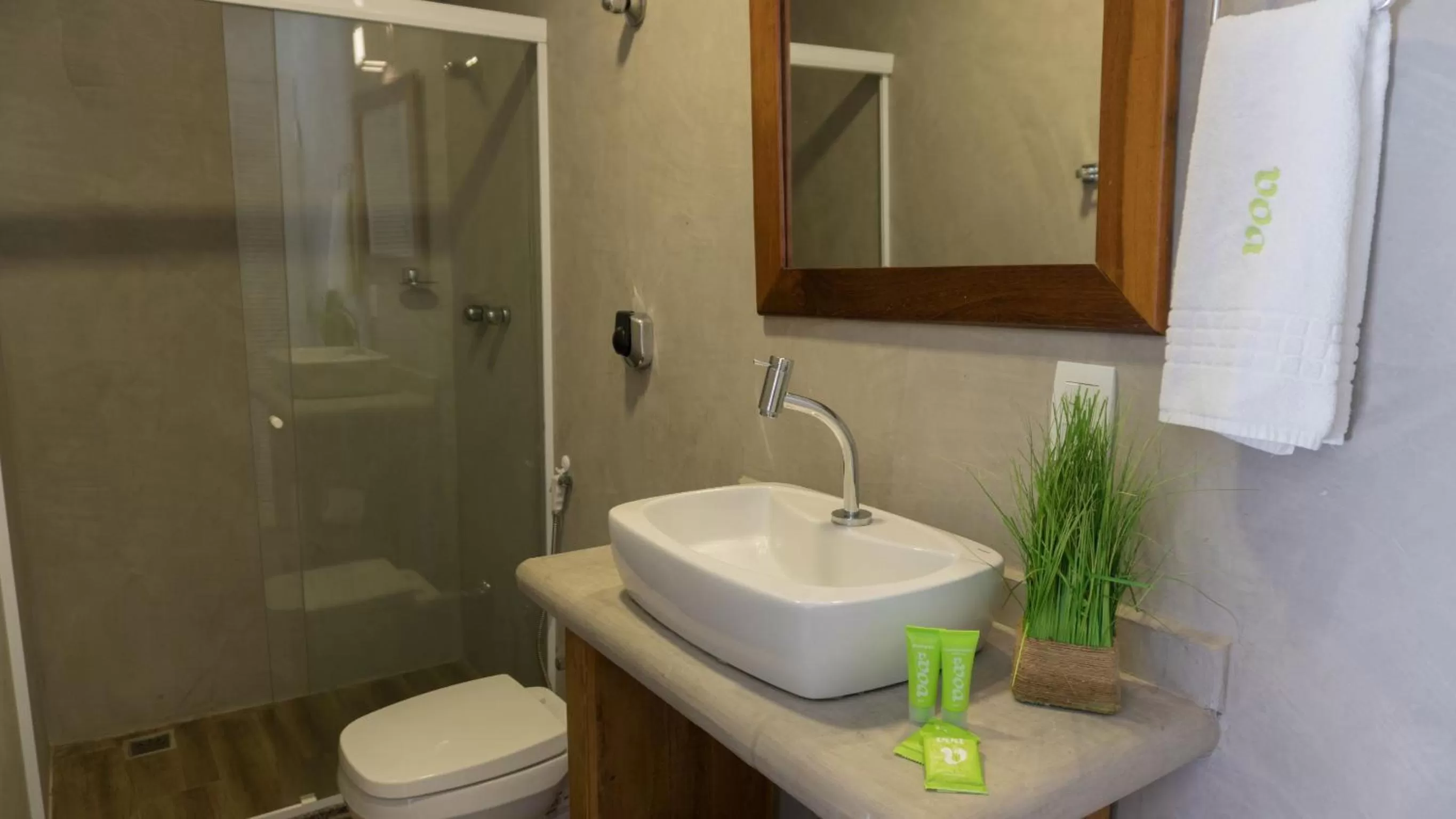 Toilet in Pousada Tartaruga