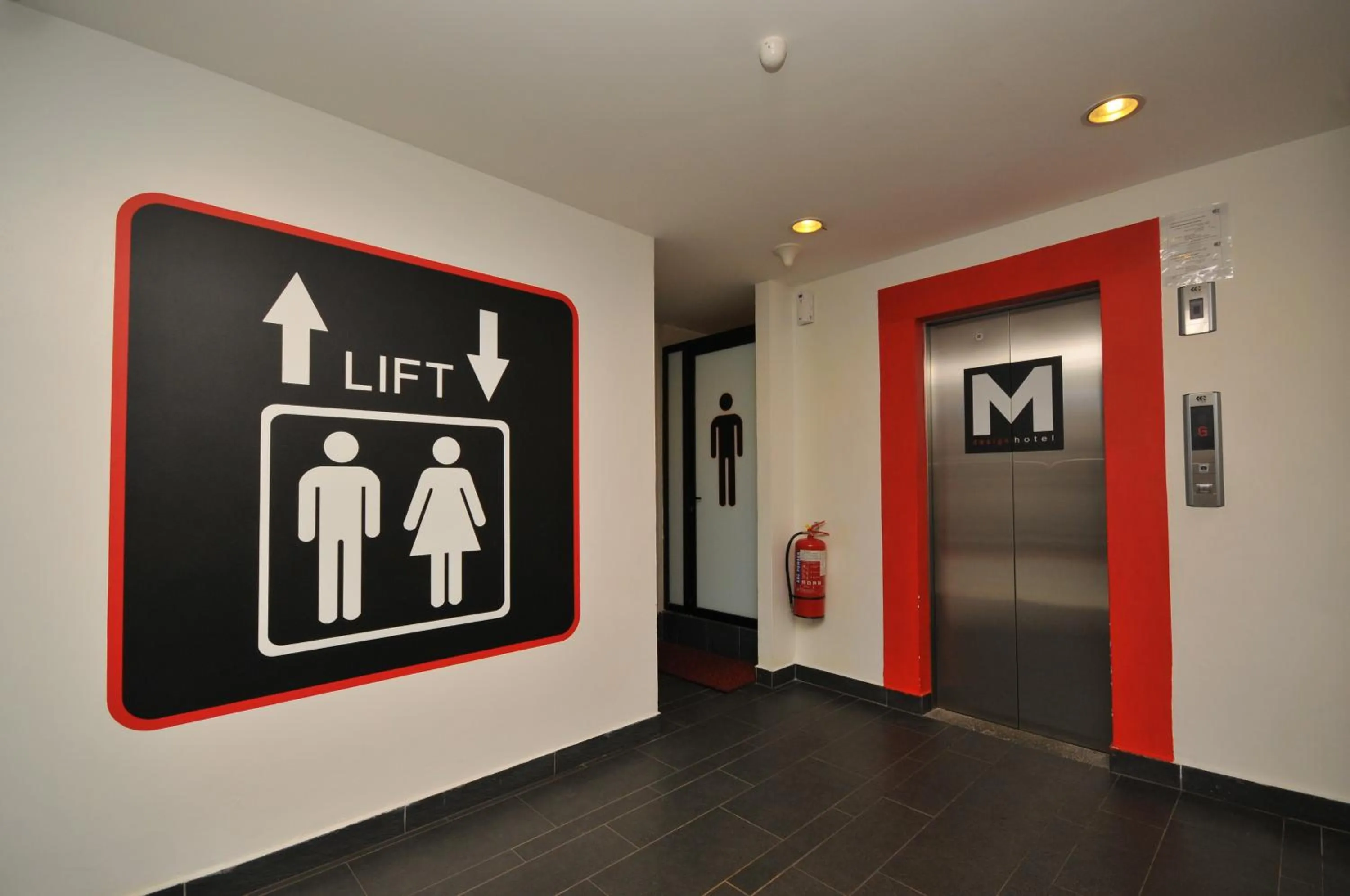 Decorative detail in M Design Hotel @ Pandan Indah