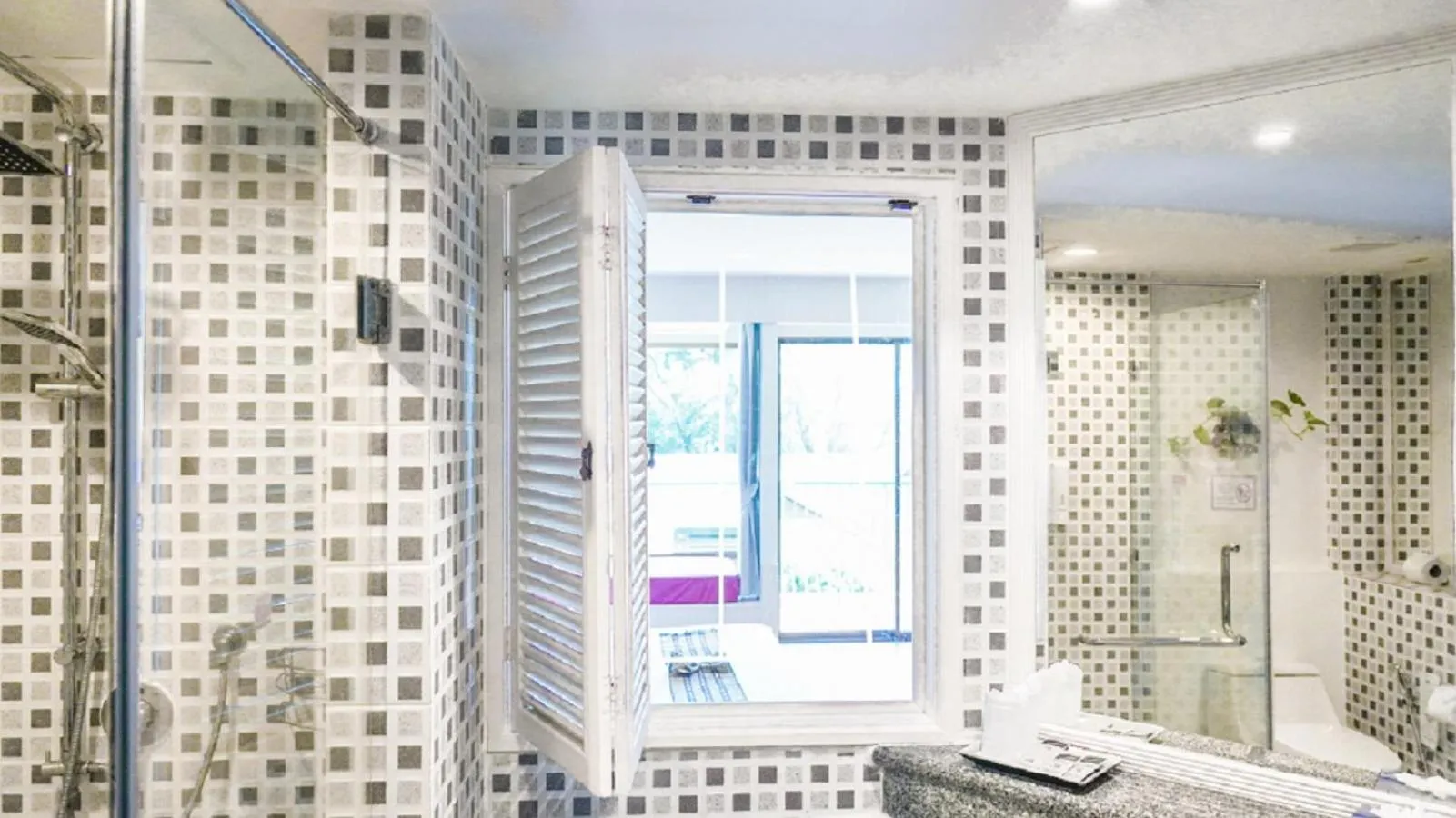 Bathroom in Karon Sea Sands Resort-SHA PLUS