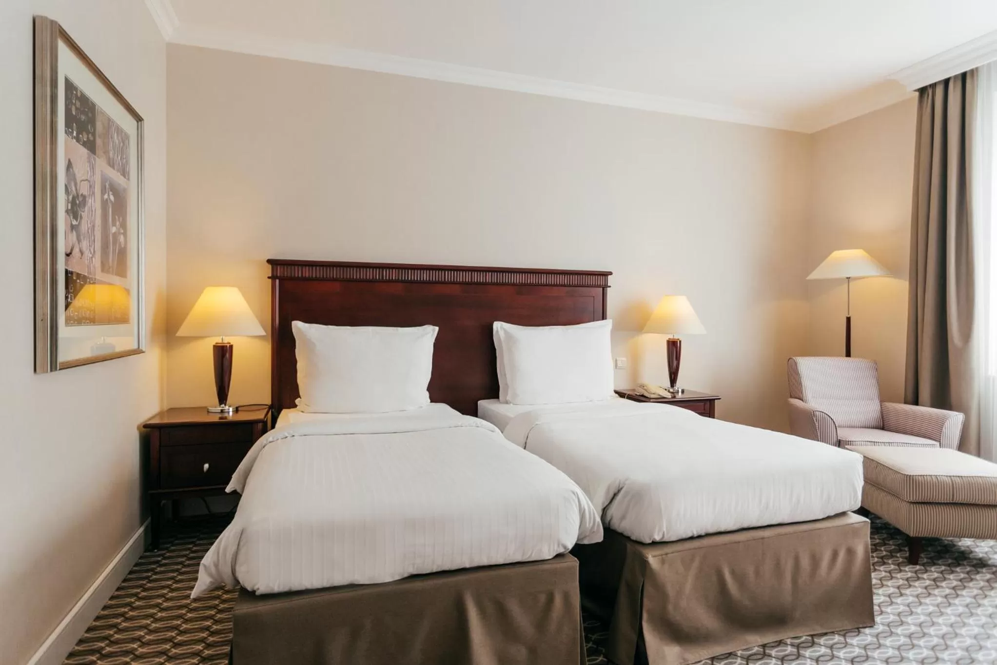 Photo of the whole room, Bed in Radisson Blu Carlton Hotel, Bratislava