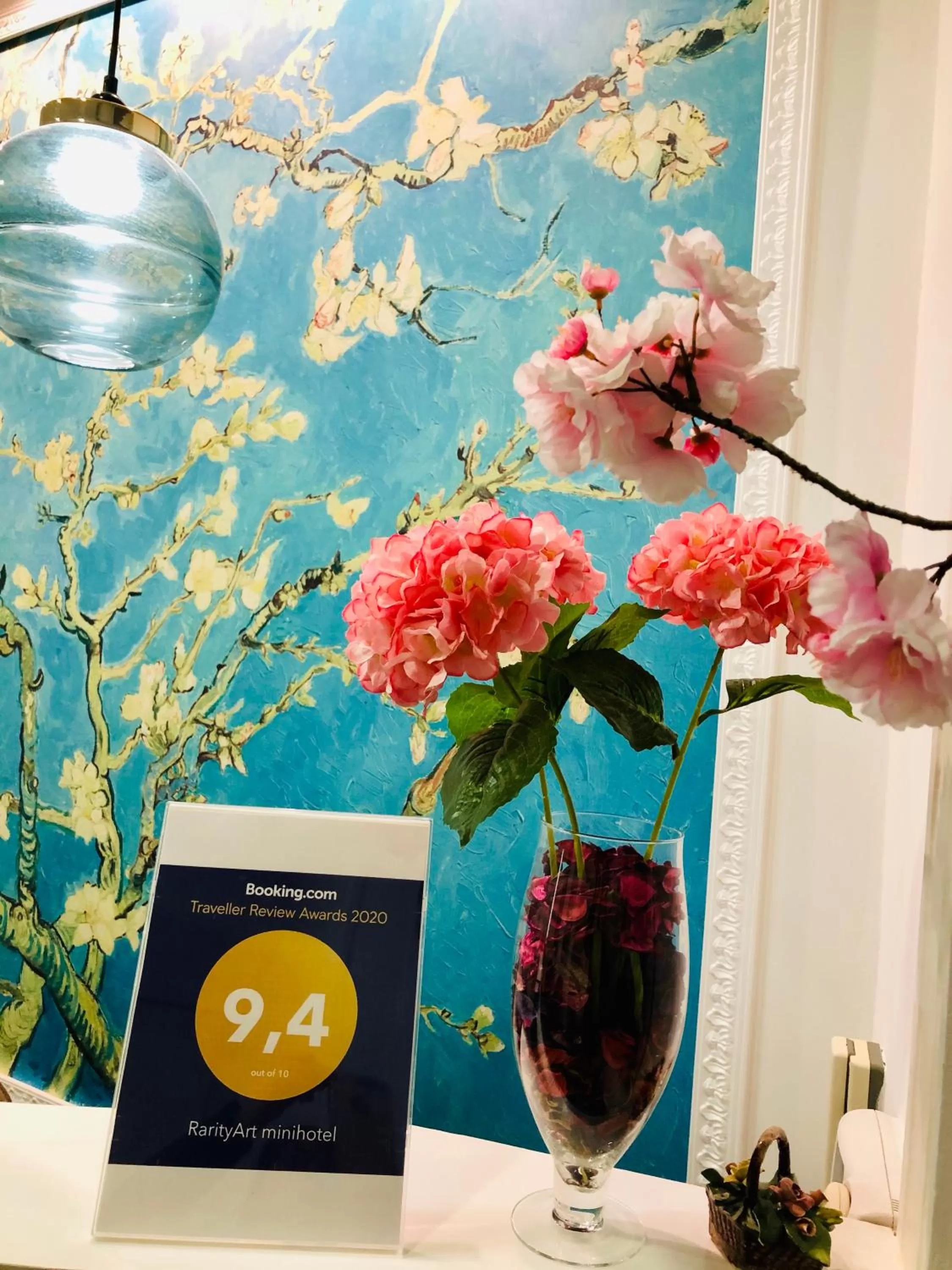 Decorative detail in RarityArt GuestHouse