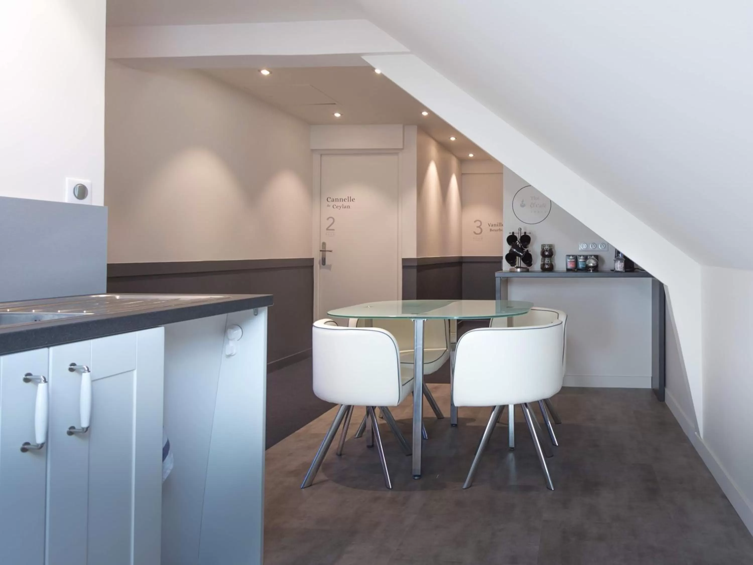 Dining area in La Dolce Vita