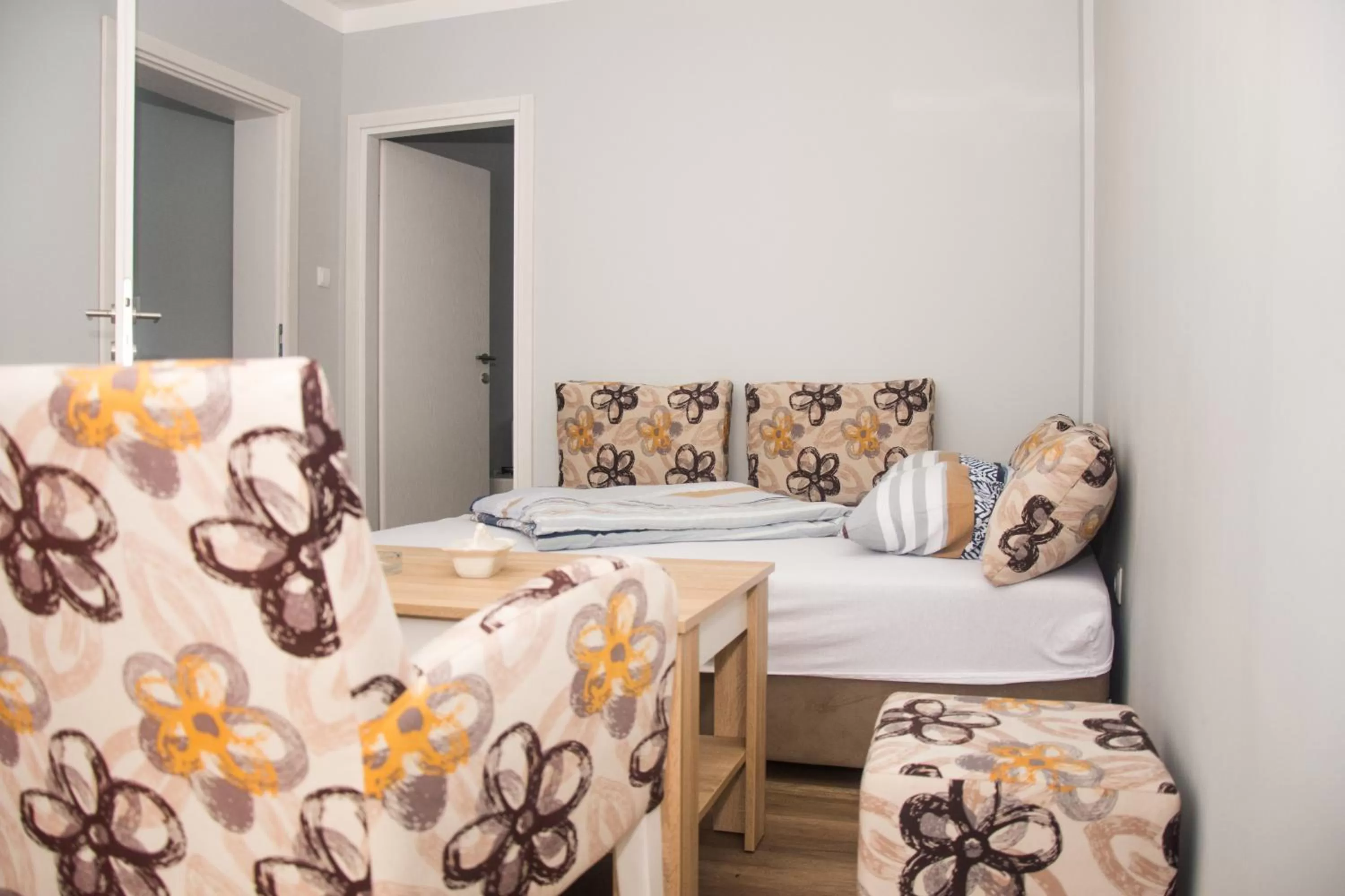 Seating Area in Motel Aura