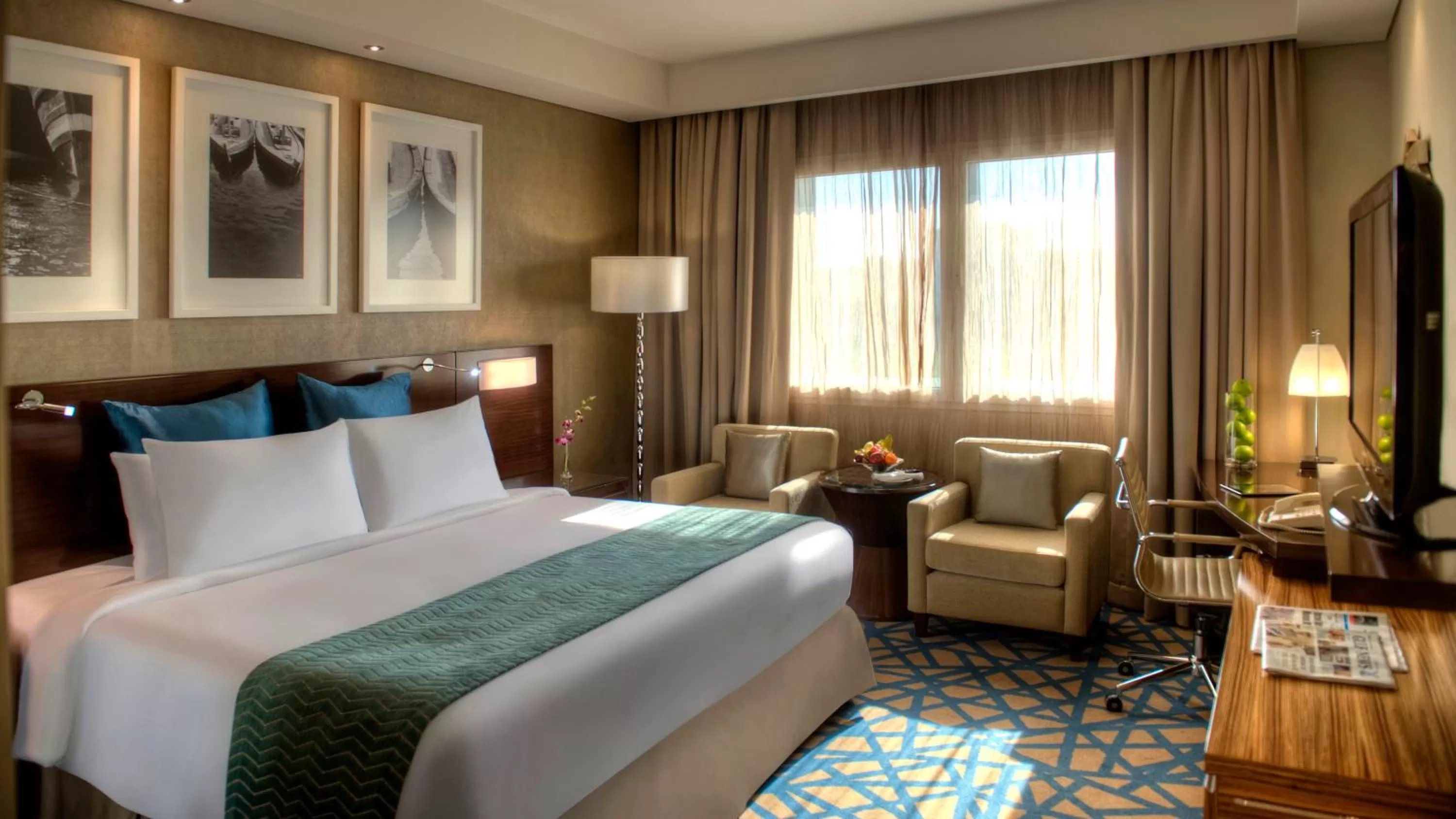 Photo of the whole room, Bed in Crowne Plaza Dubai Deira by IHG