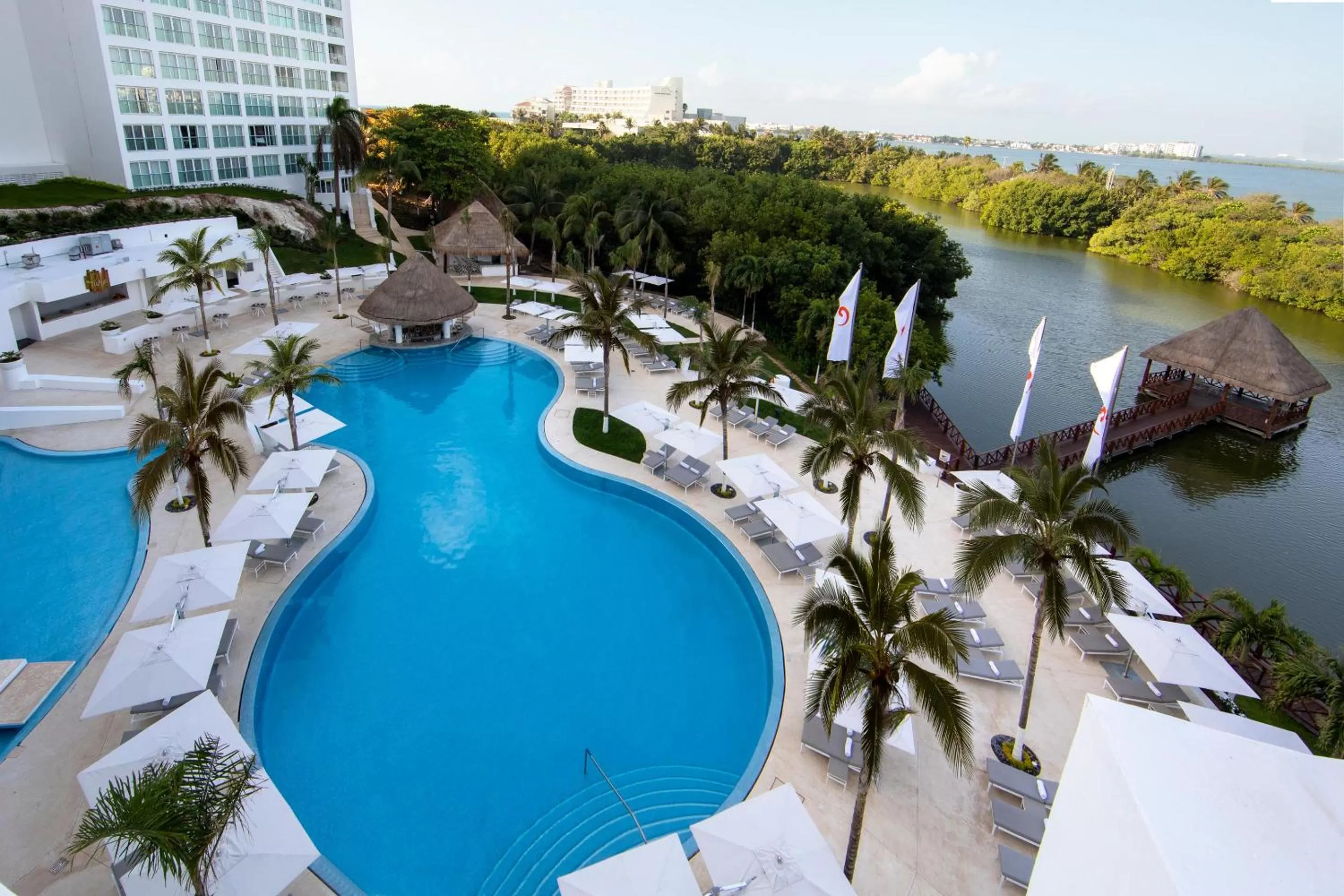 Bird's eye view in Le Blanc Spa Resort Cancun - Adults Only - All-Inclusive