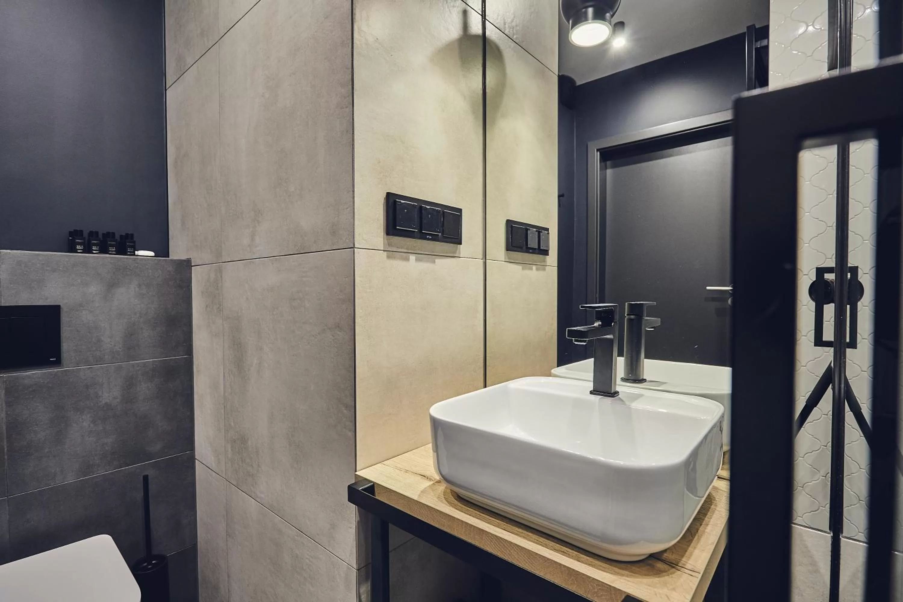 Bathroom in The Bridge Suites Hotel