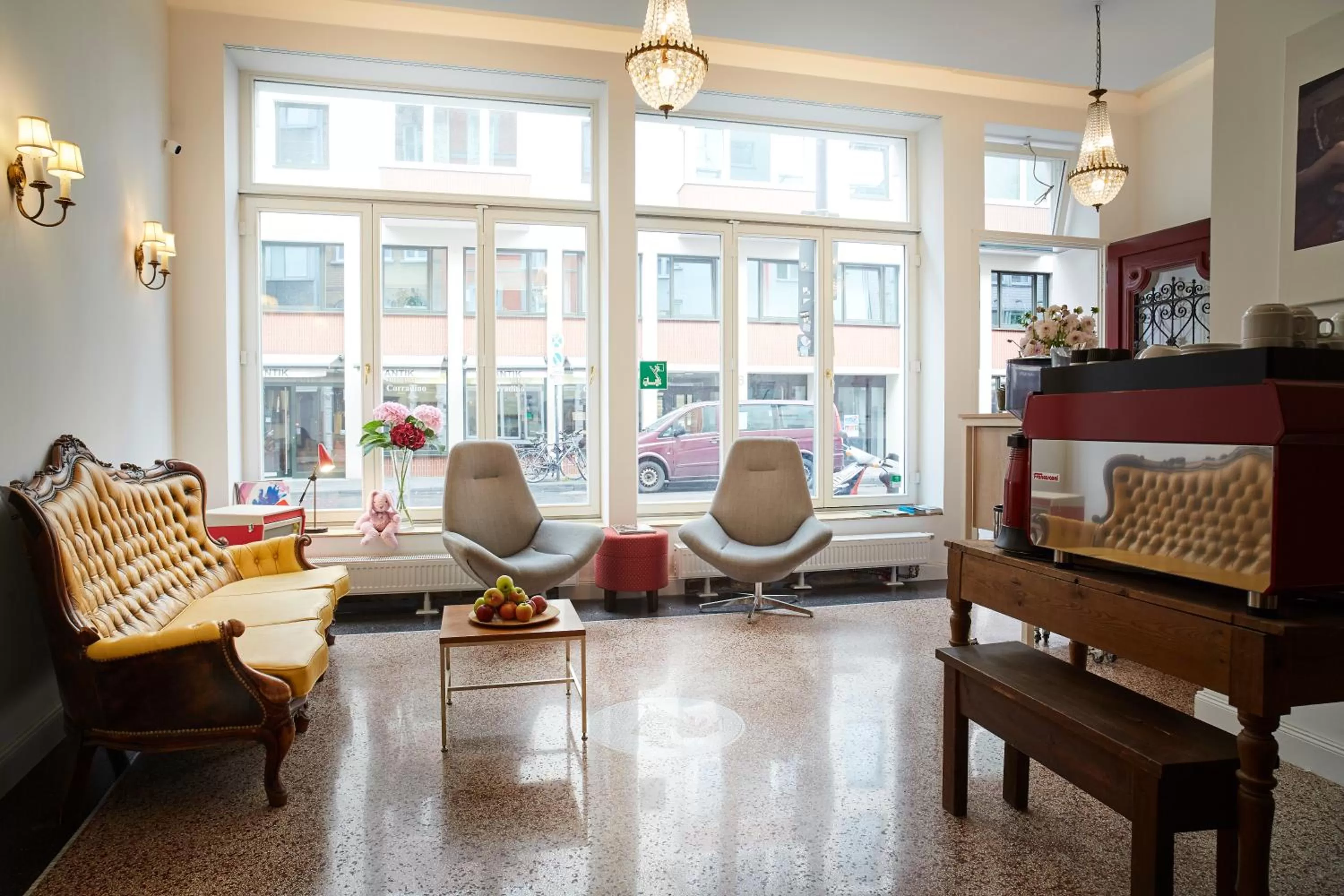 Lobby or reception in MAISON MARSIL - Boutique Hotel Köln