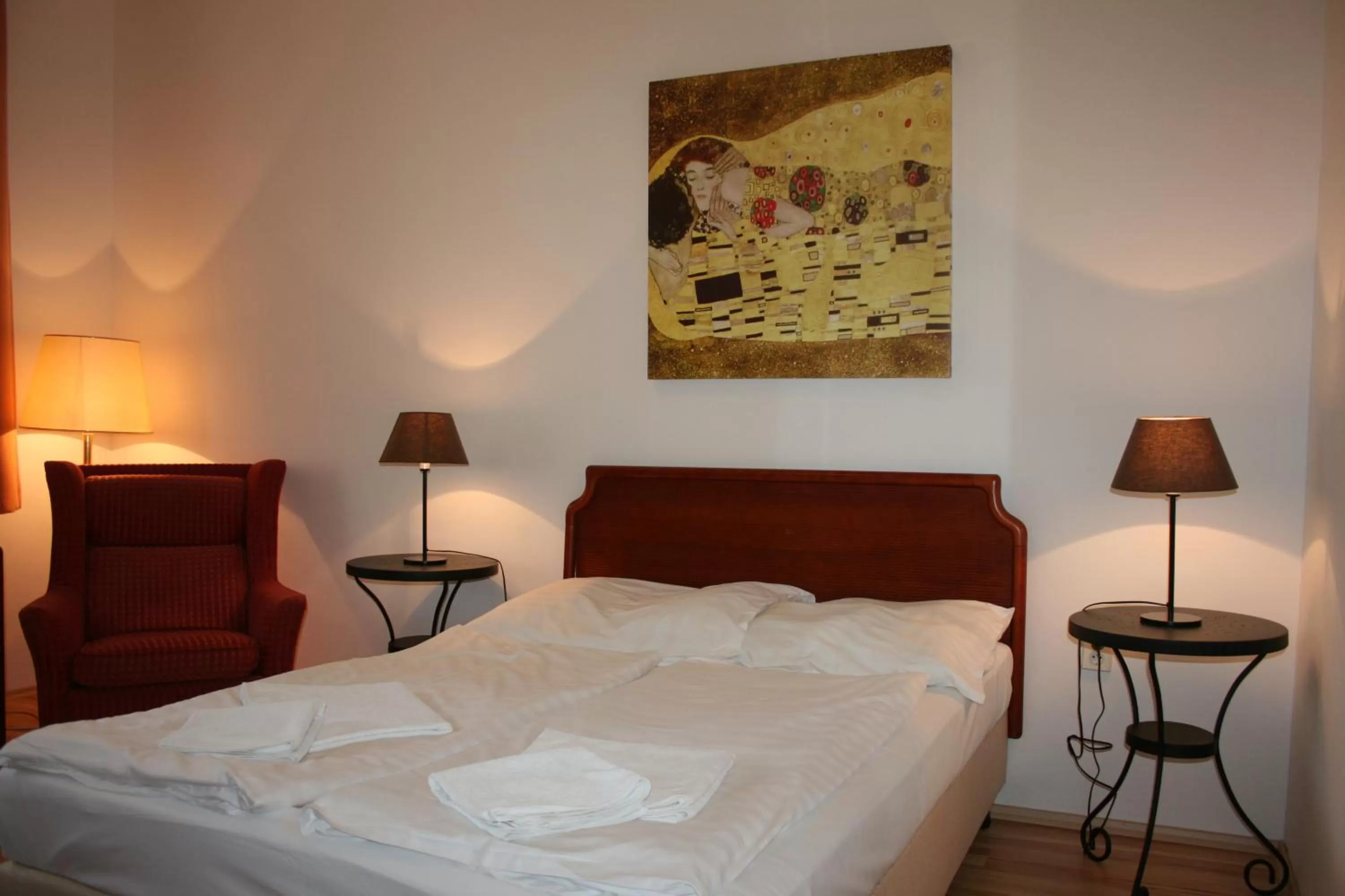 Photo of the whole room, Bed in Partvilla Balatonboglar