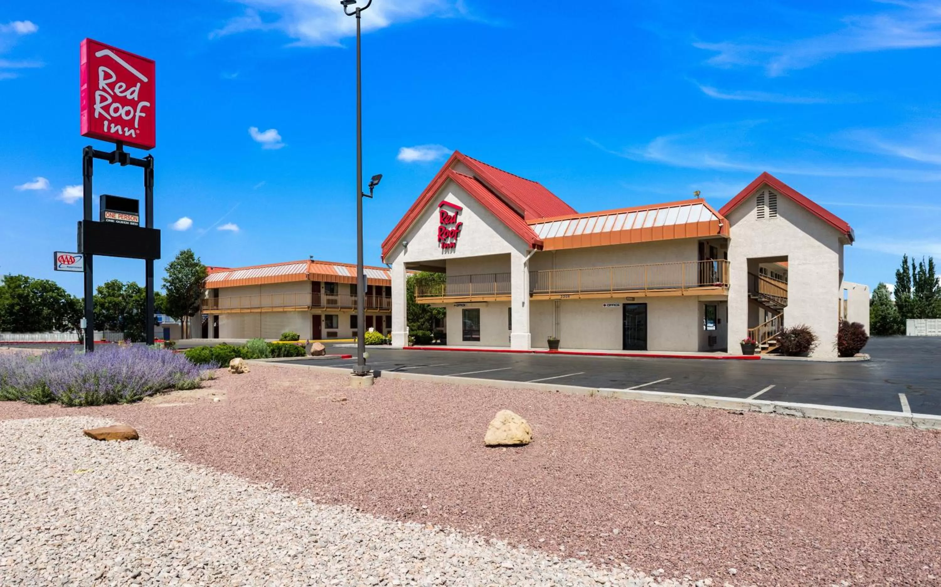Property building in Red Roof Inn Gallup
