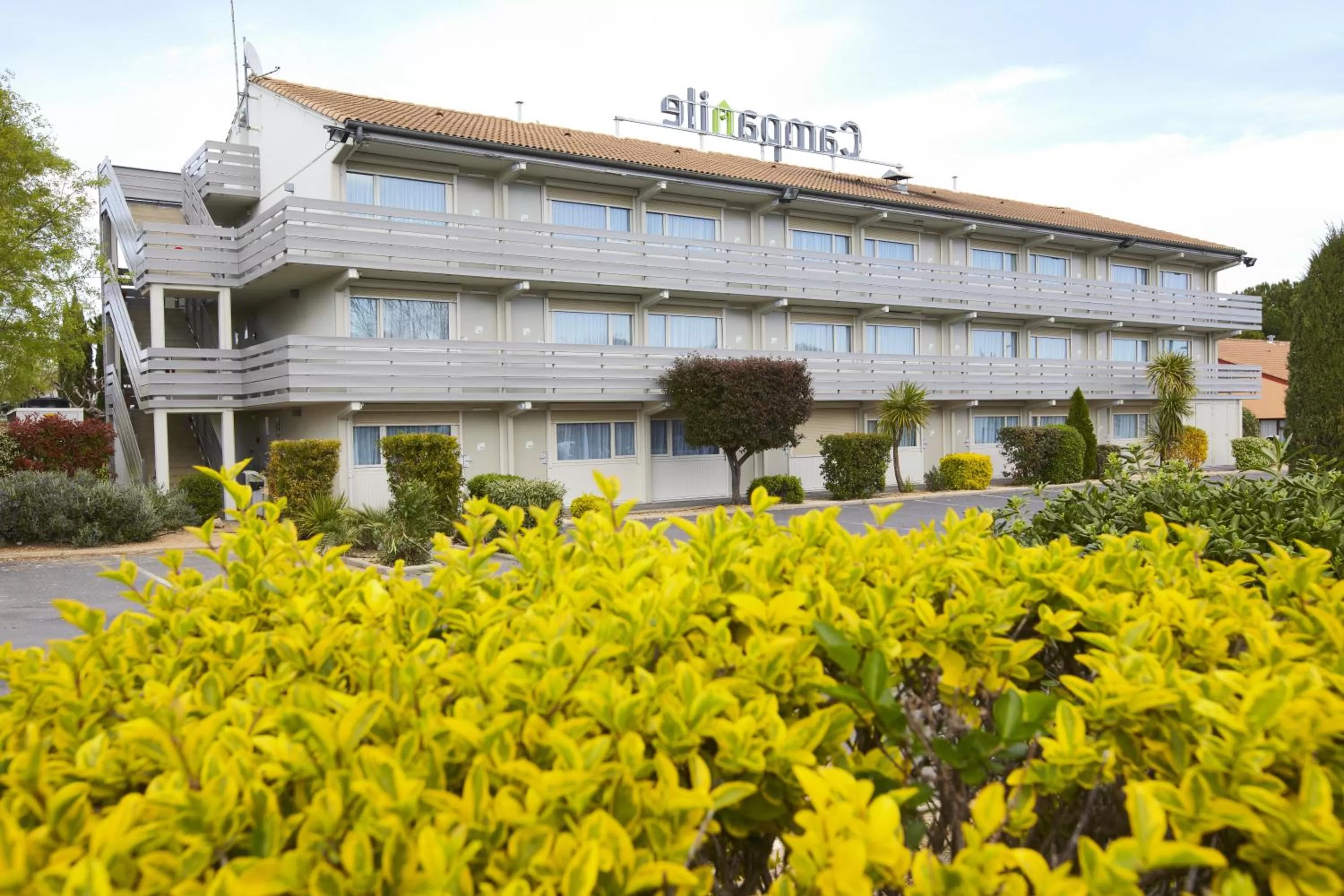 View (from property/room), Property Building in Campanile Béziers A9/A75