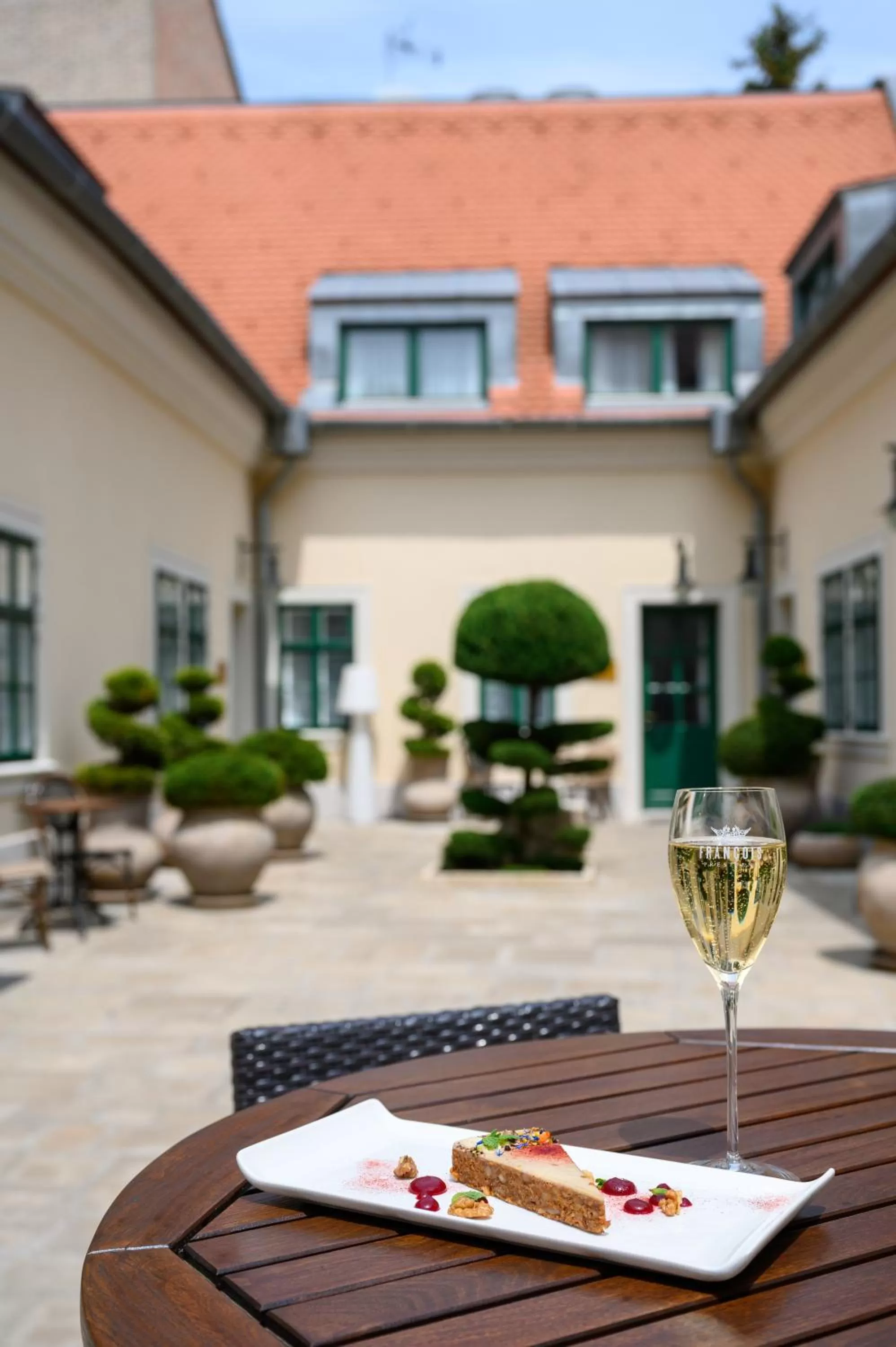 Patio in Maison Bistro & Hotel