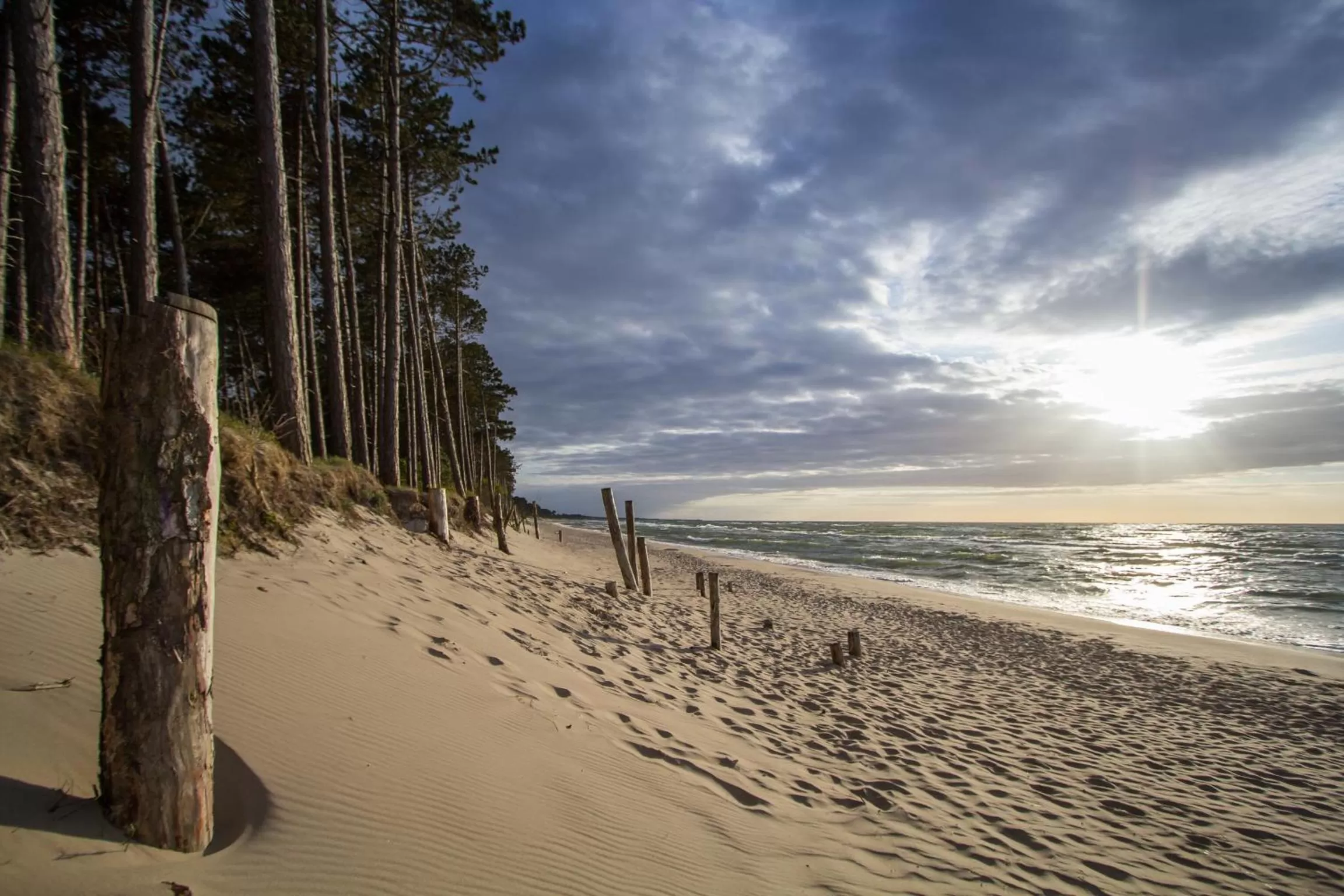 Beach in Blue Marine Mielno