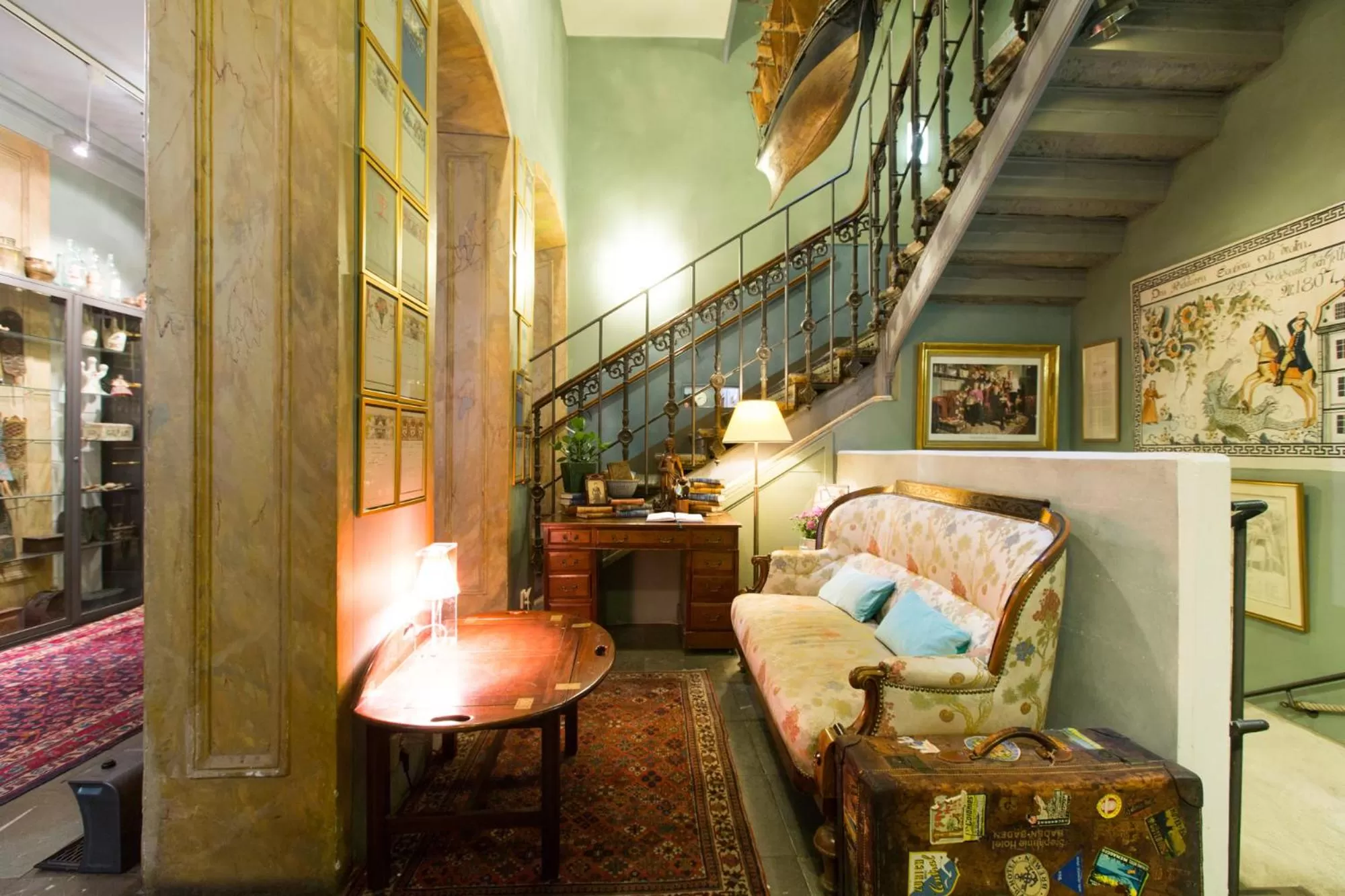 Lobby or reception in Lady Hamilton Apartments