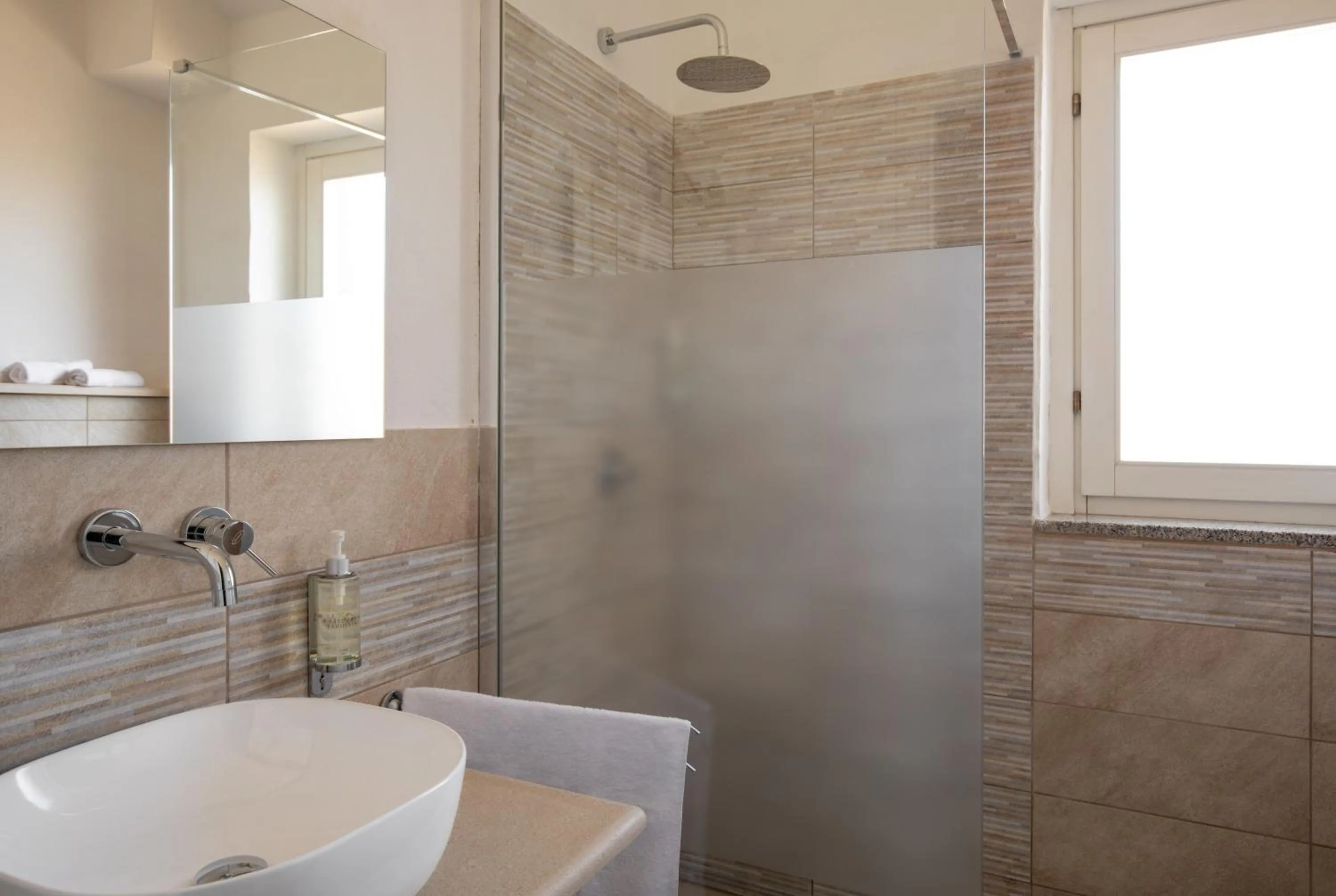 Shower in Hotel Castello