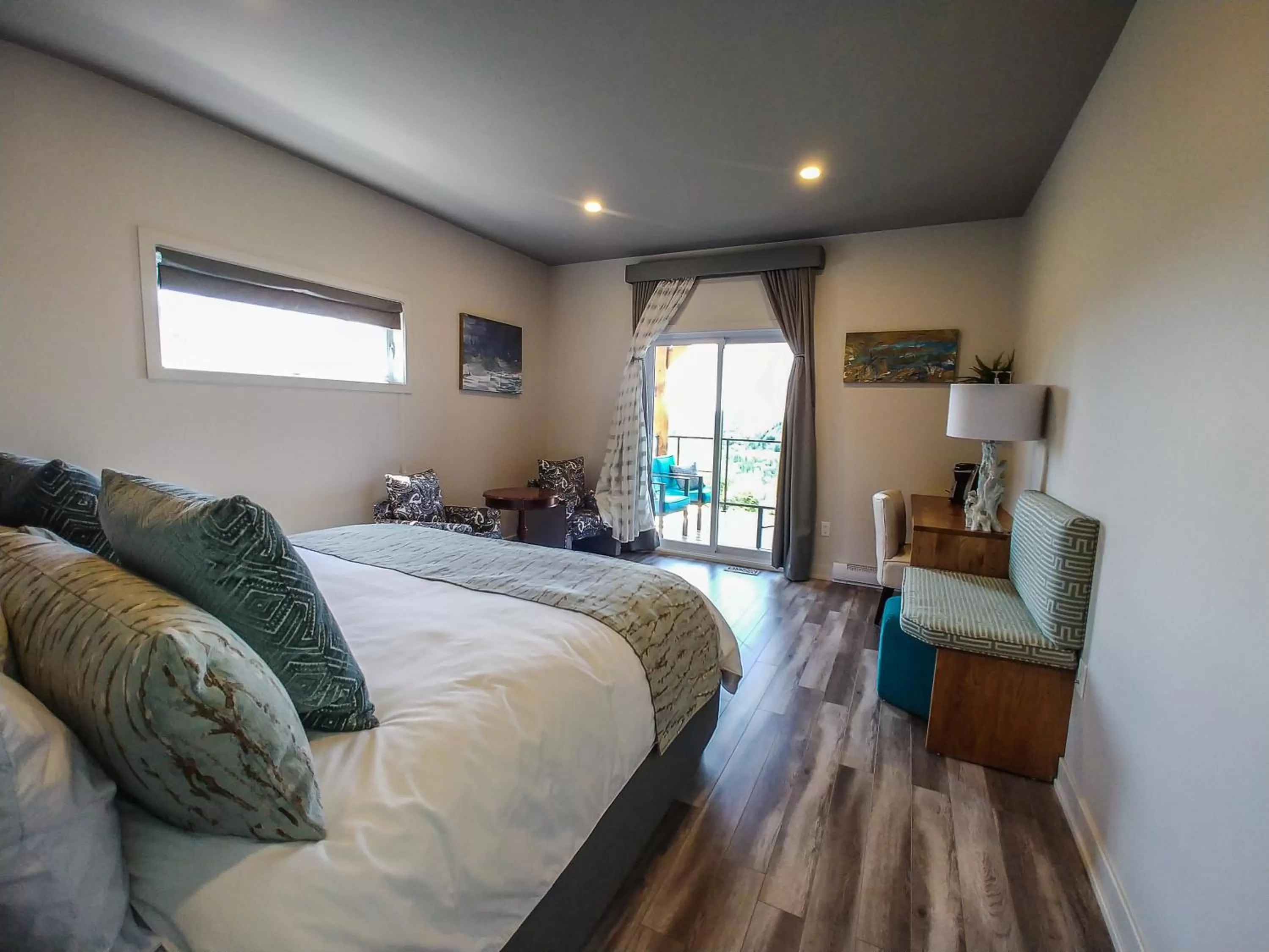 Bed in Le Bellevue Modern Lodge