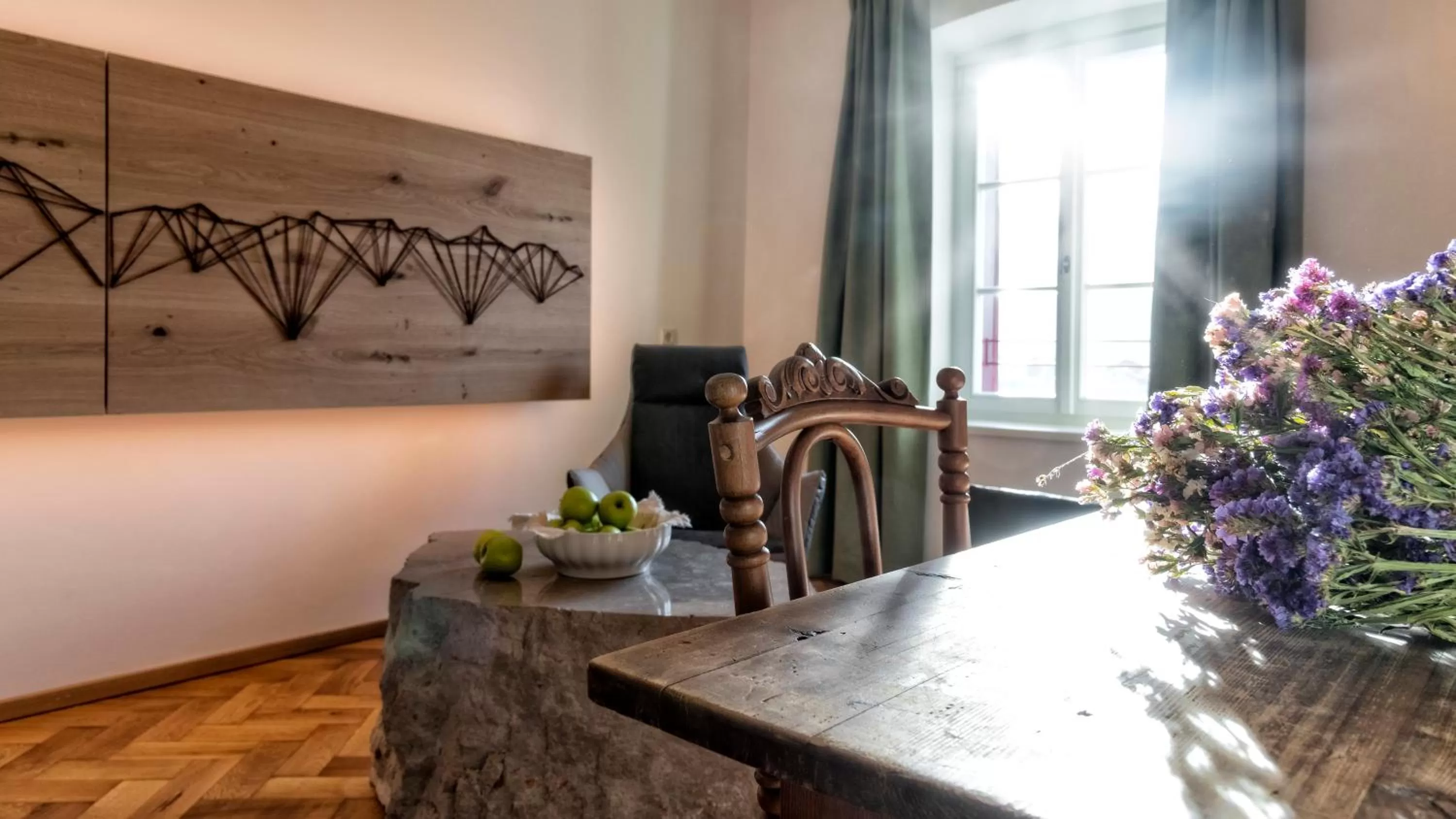 Living room in Niedermairhof