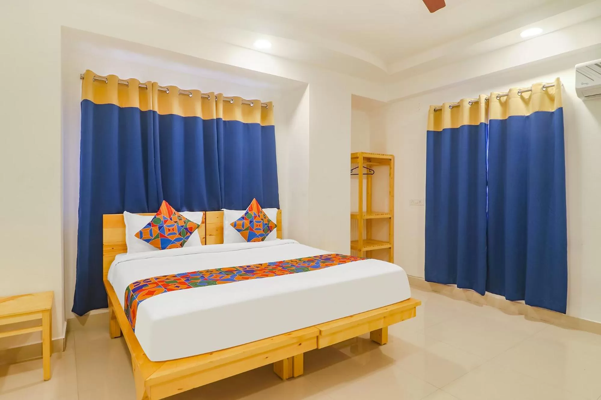 Bed in FabHotel Green Leaf