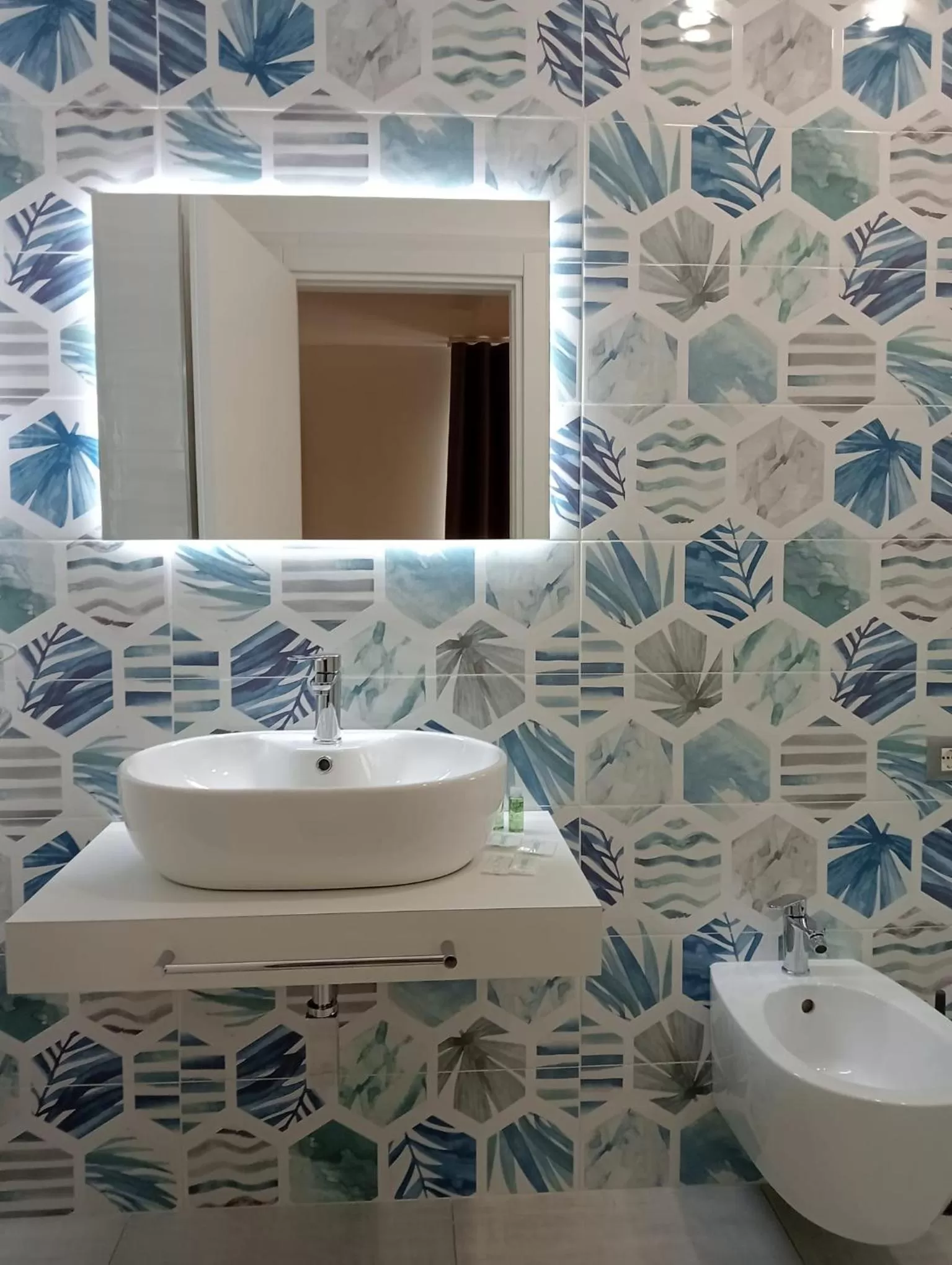 Shower in Rosy's House