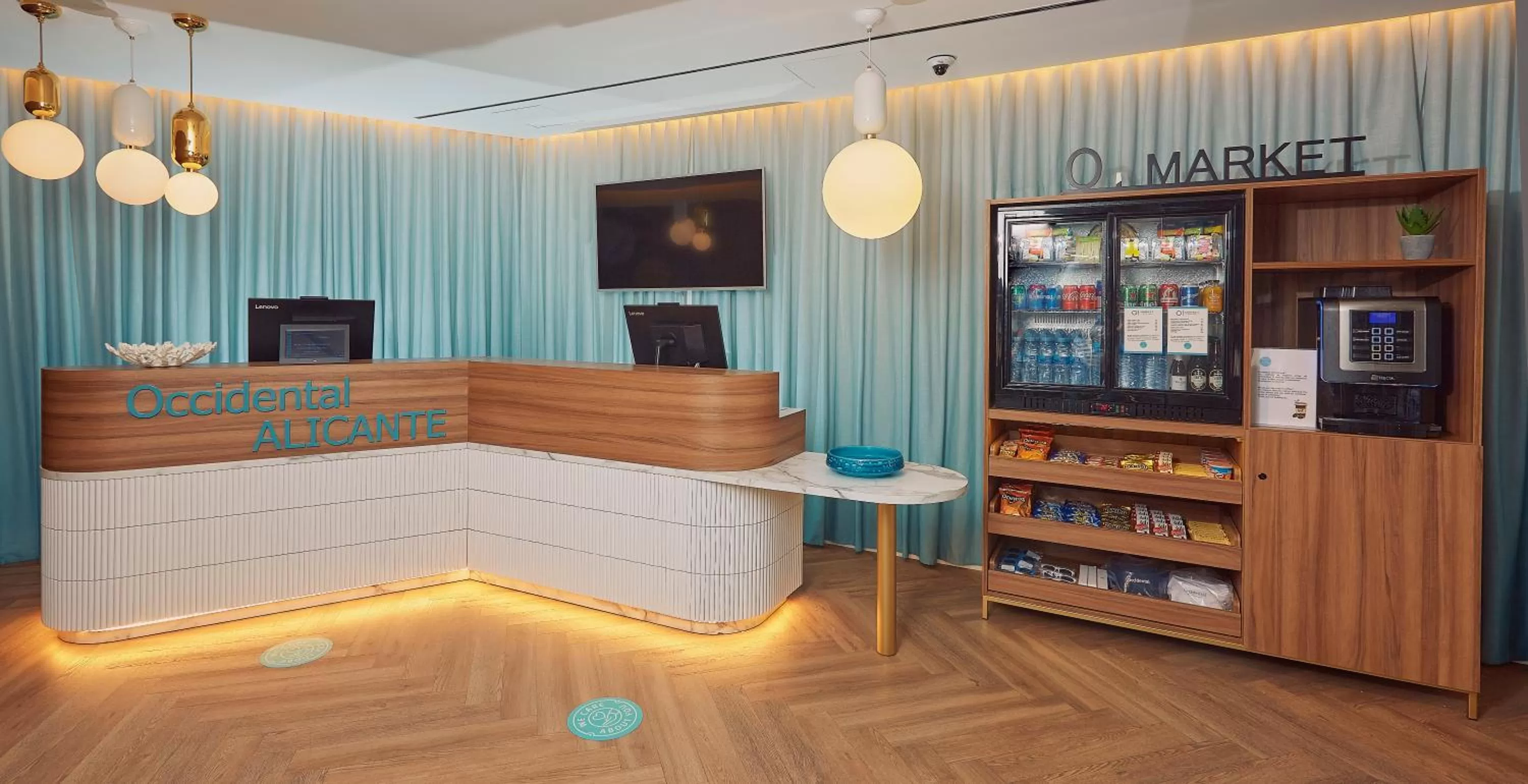 Lobby or reception in Occidental Alicante