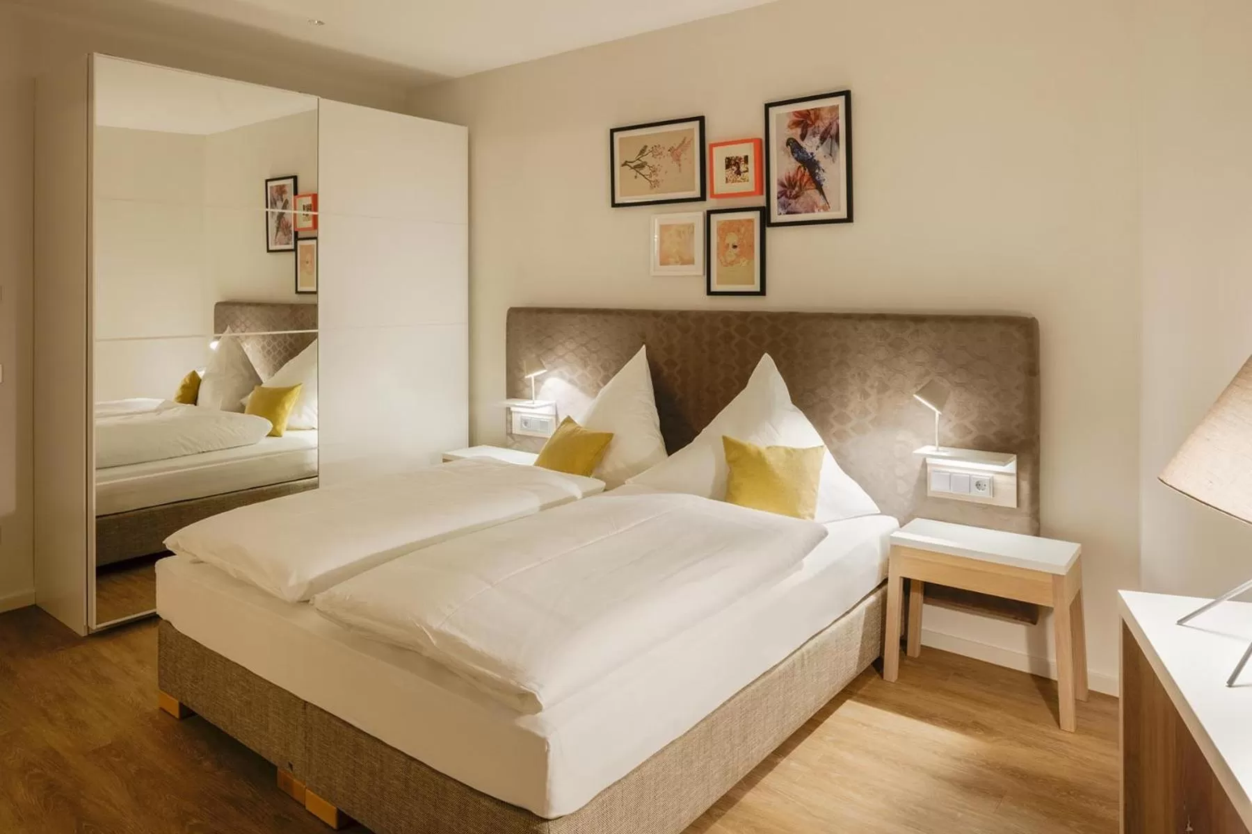 Photo of the whole room, Bed in Goldkind Feine Wohn- & Schlafstuben