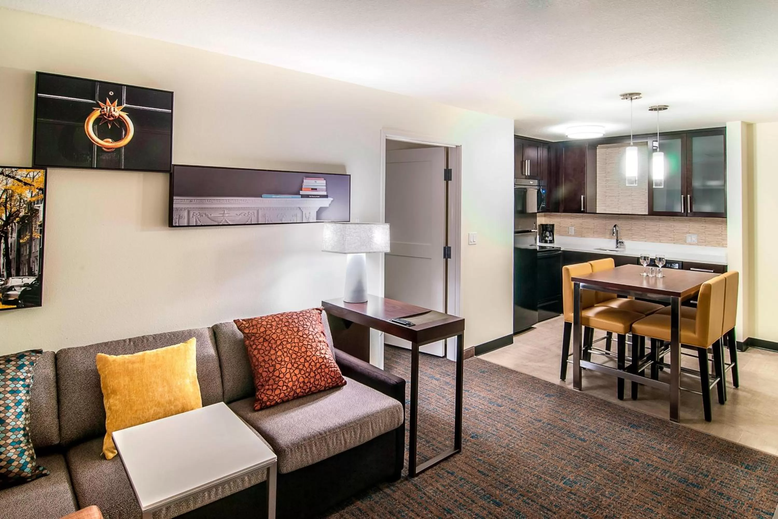 Two-Bedroom Suite with Courtyard View in Residence Inn by Marriott Rapid City