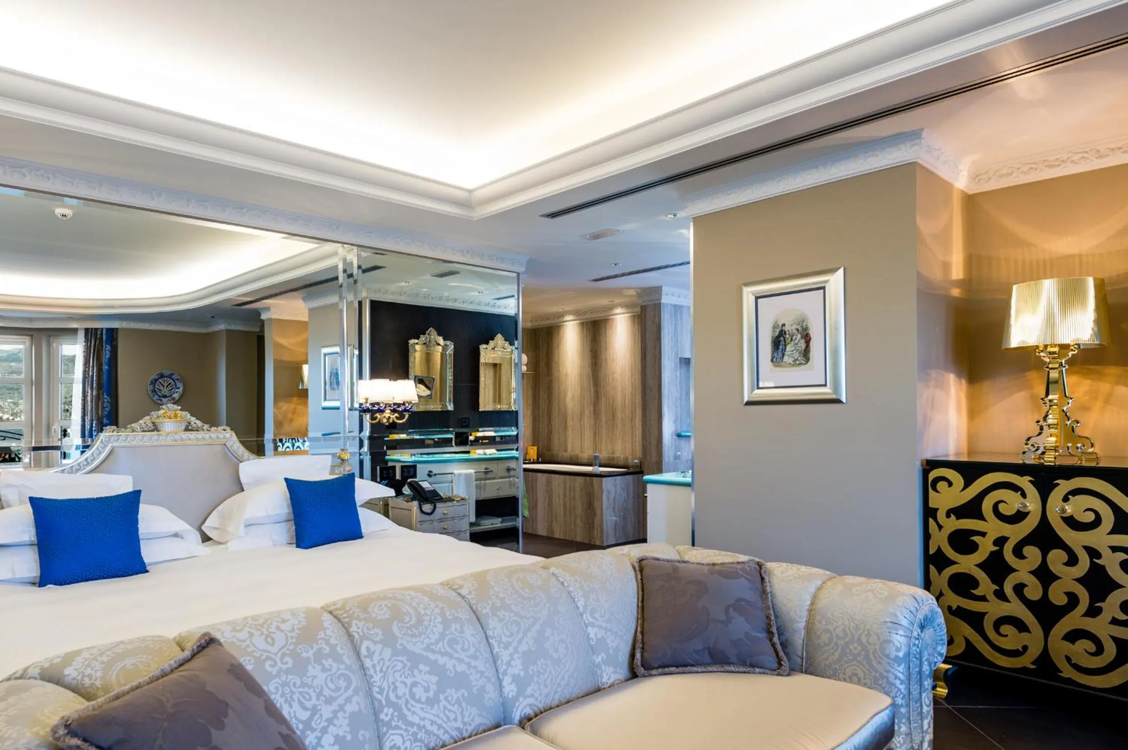 Bedroom, Bed in Villa e Palazzo Aminta - A Leading Hotel of The World