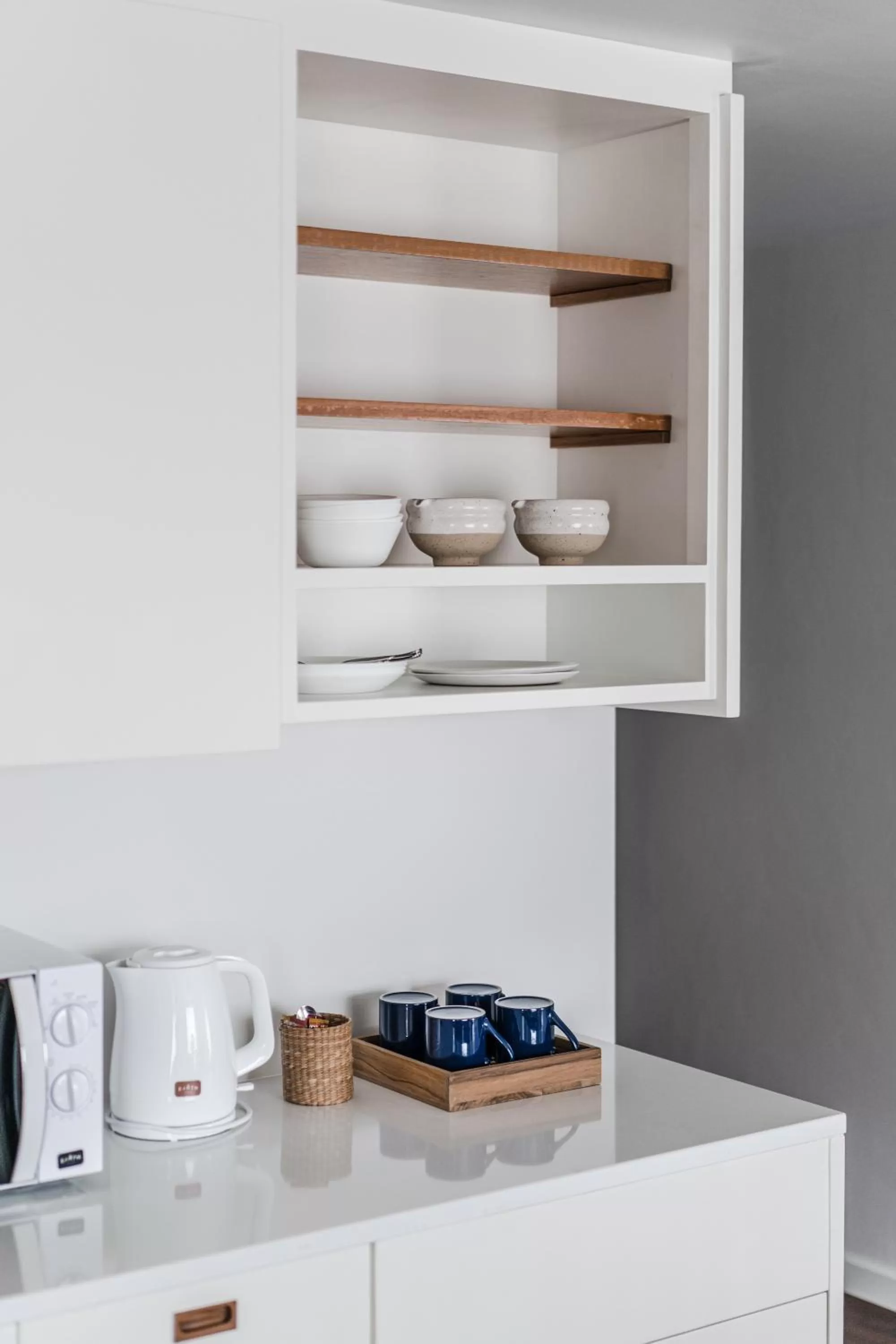 Kitchen or kitchenette in The Earth Hotel