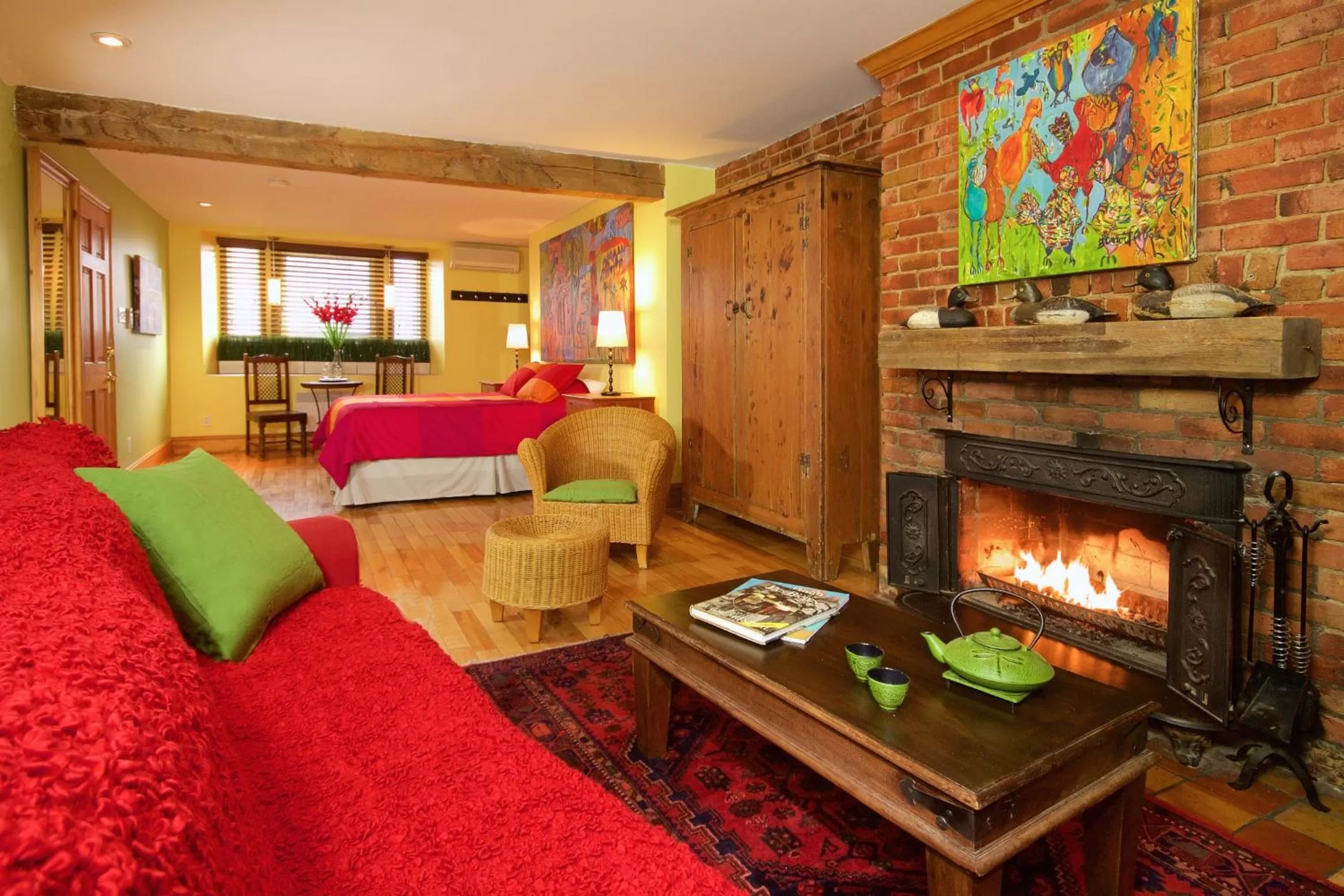 Living room in Auberge Les Bons Matins