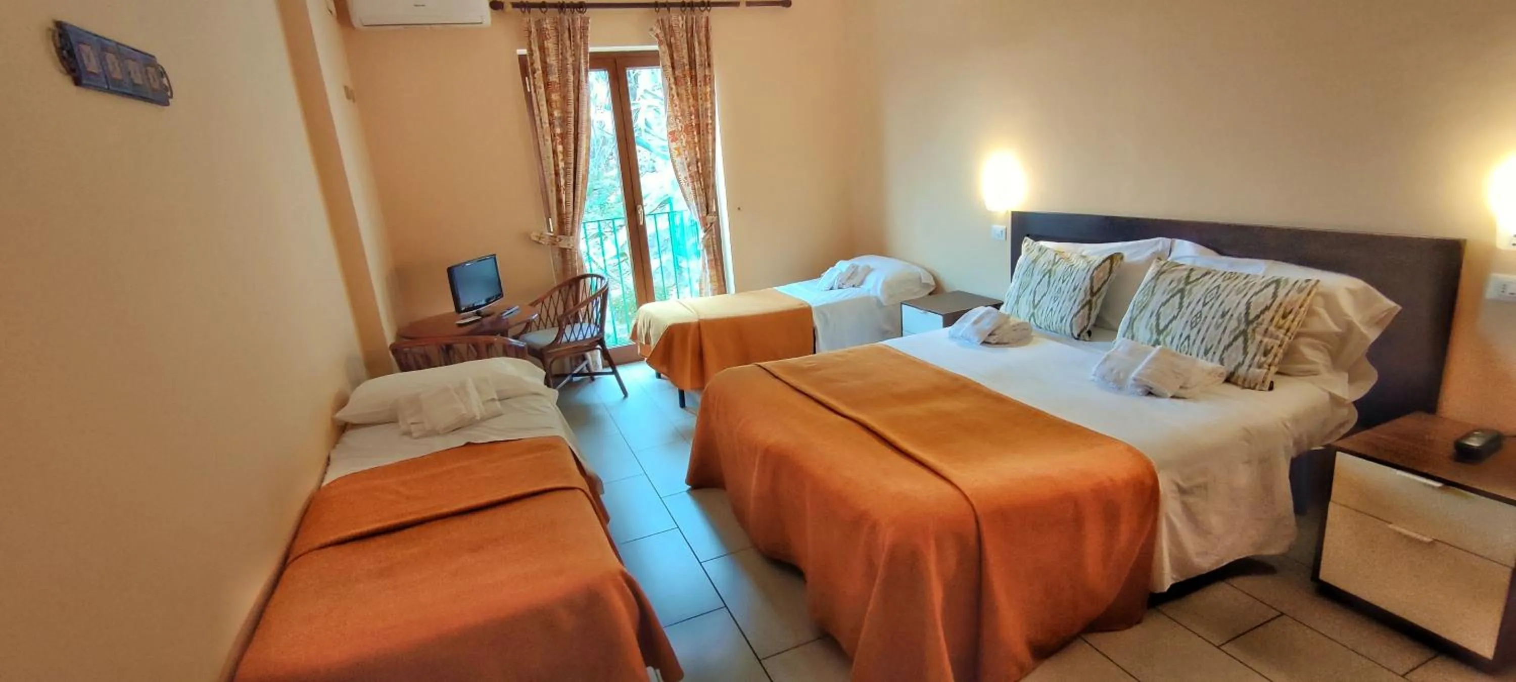 Bed in Hotel Desiree