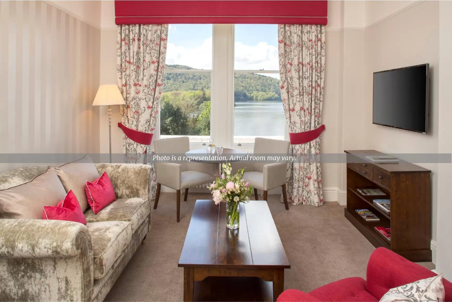 Living room in The Belsfield Hotel