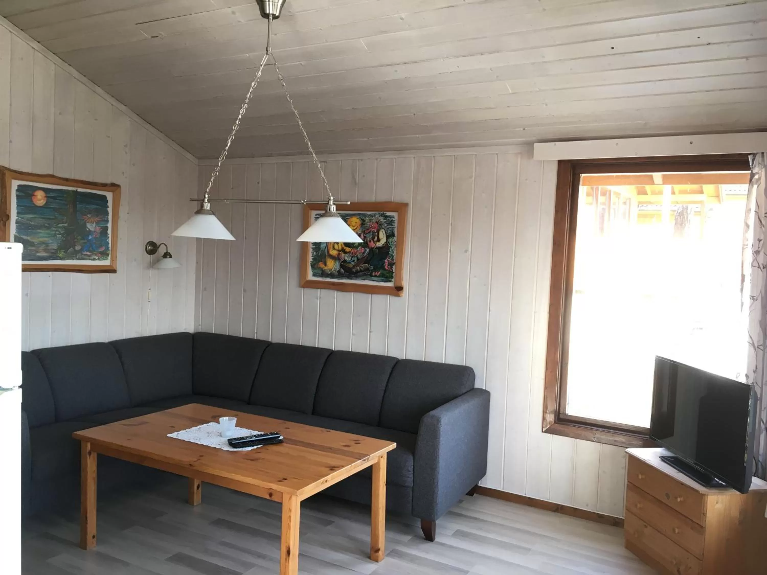 Seating area in Sørlandet Feriesenter