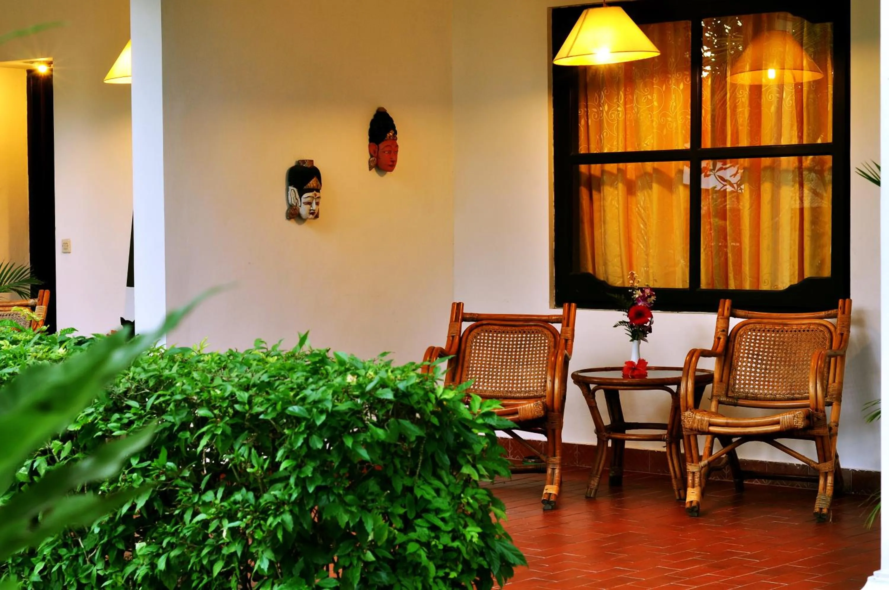 Balcony/Terrace in Palm Garden Hotel