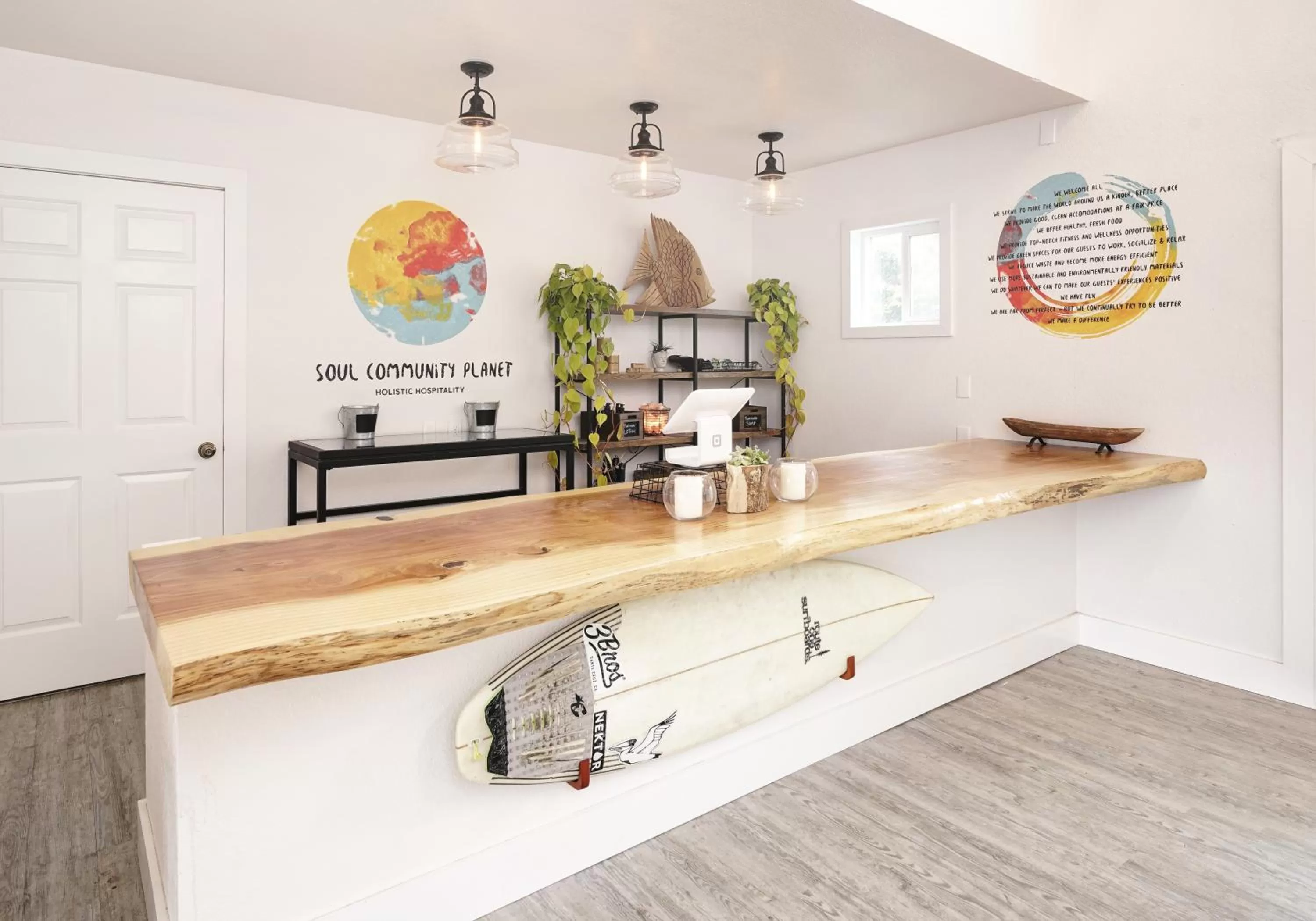 Lobby or reception in SCP Depoe Bay