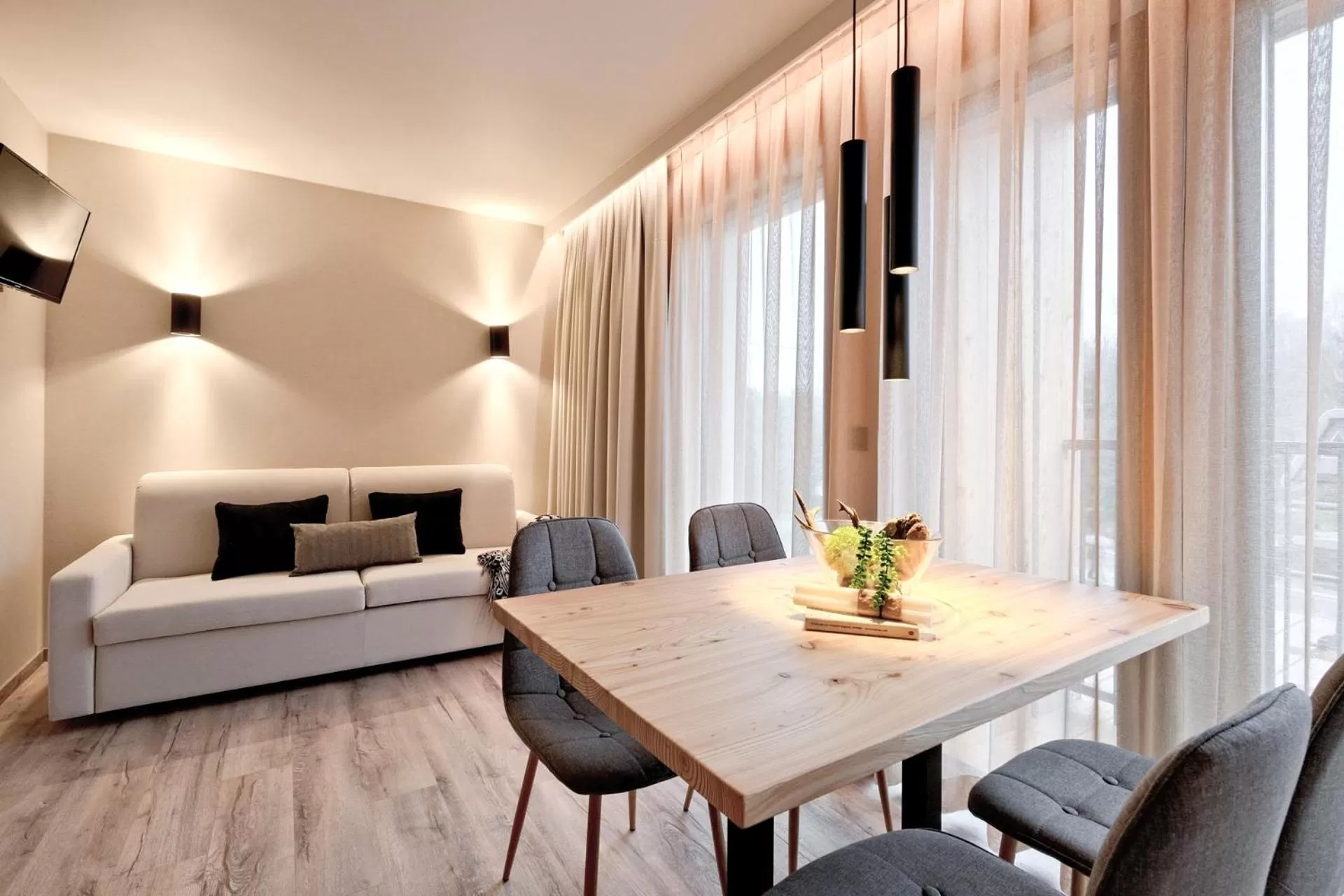 Living room in Harda House Friends & Spa