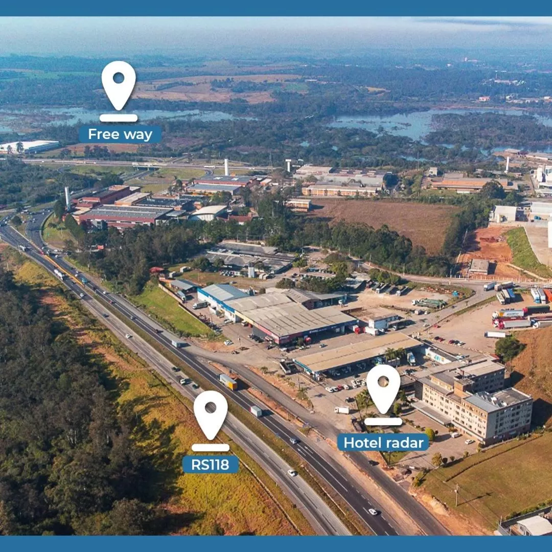 Bird's-eye View in Hotel Radar