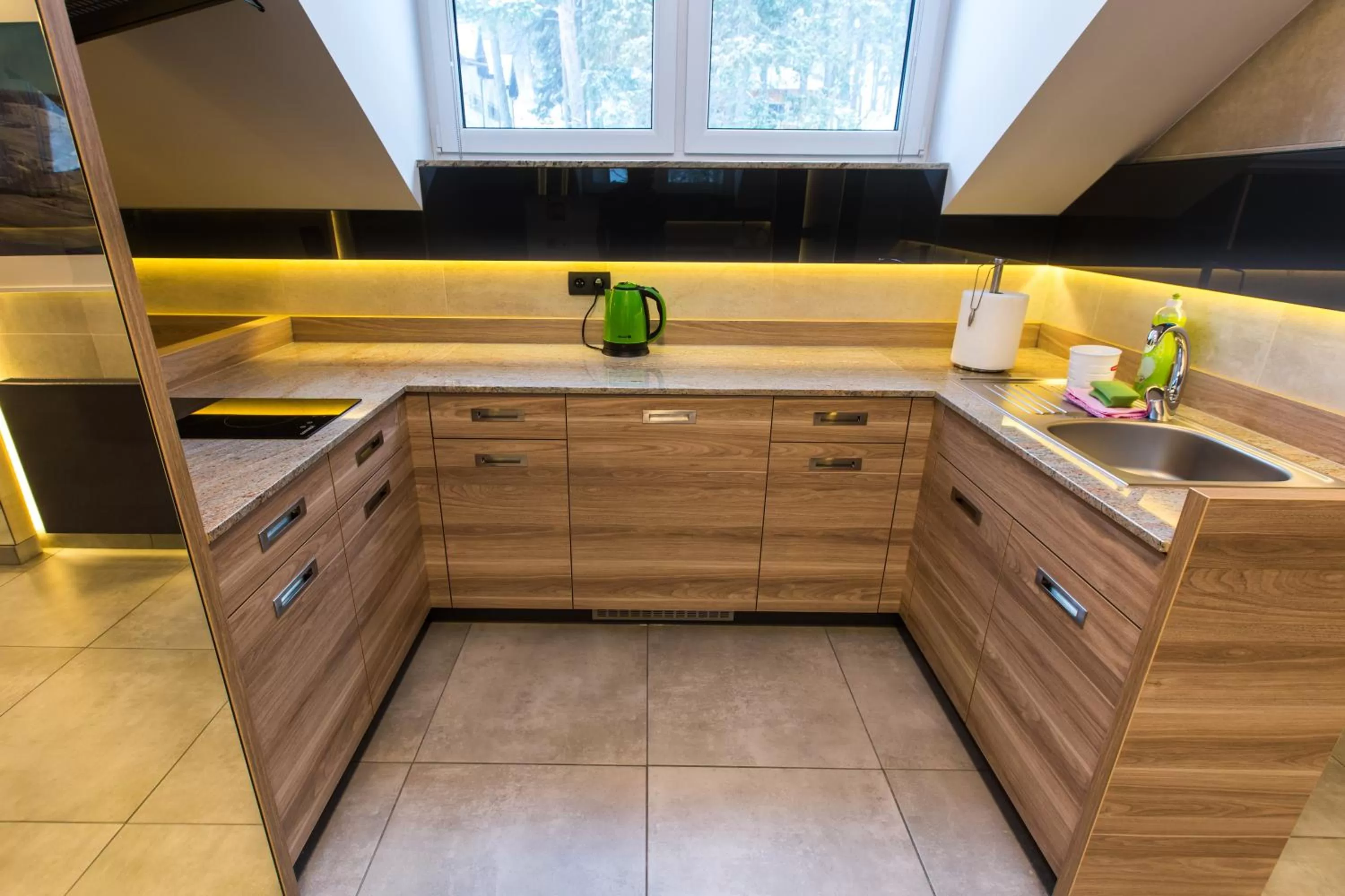 Communal kitchen in Villa Winterpol