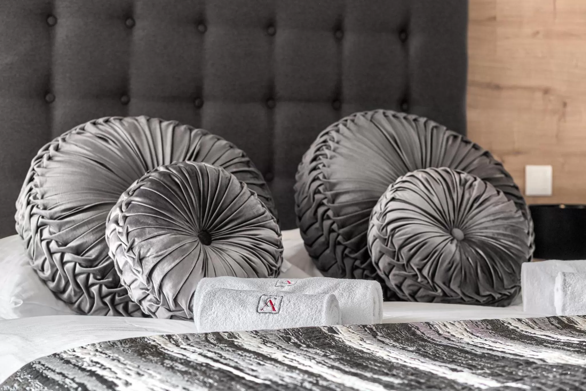 Bed in Dune Resort Mielno - A