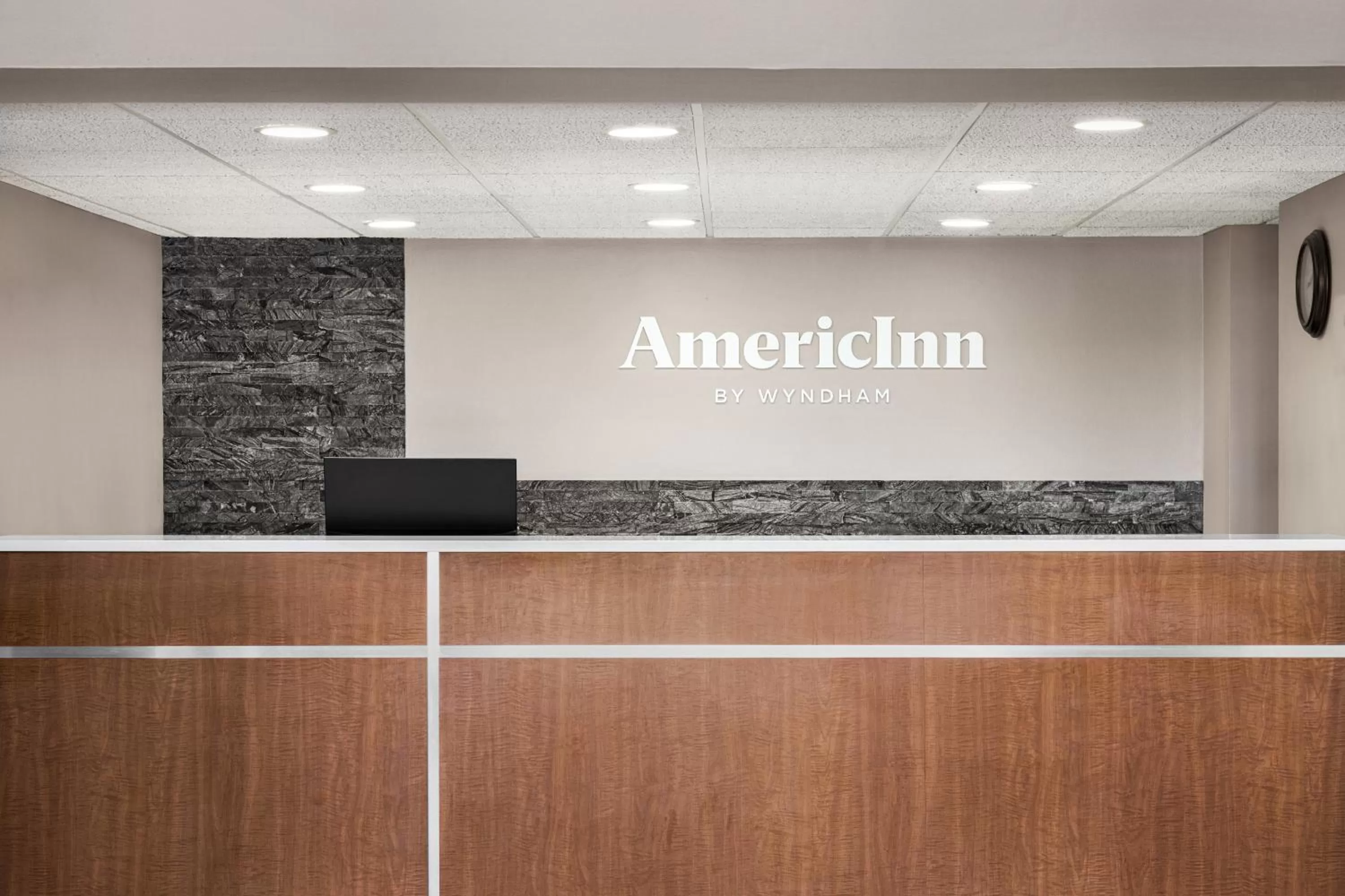 Lobby or reception in AmericInn by Wyndham Baudette
