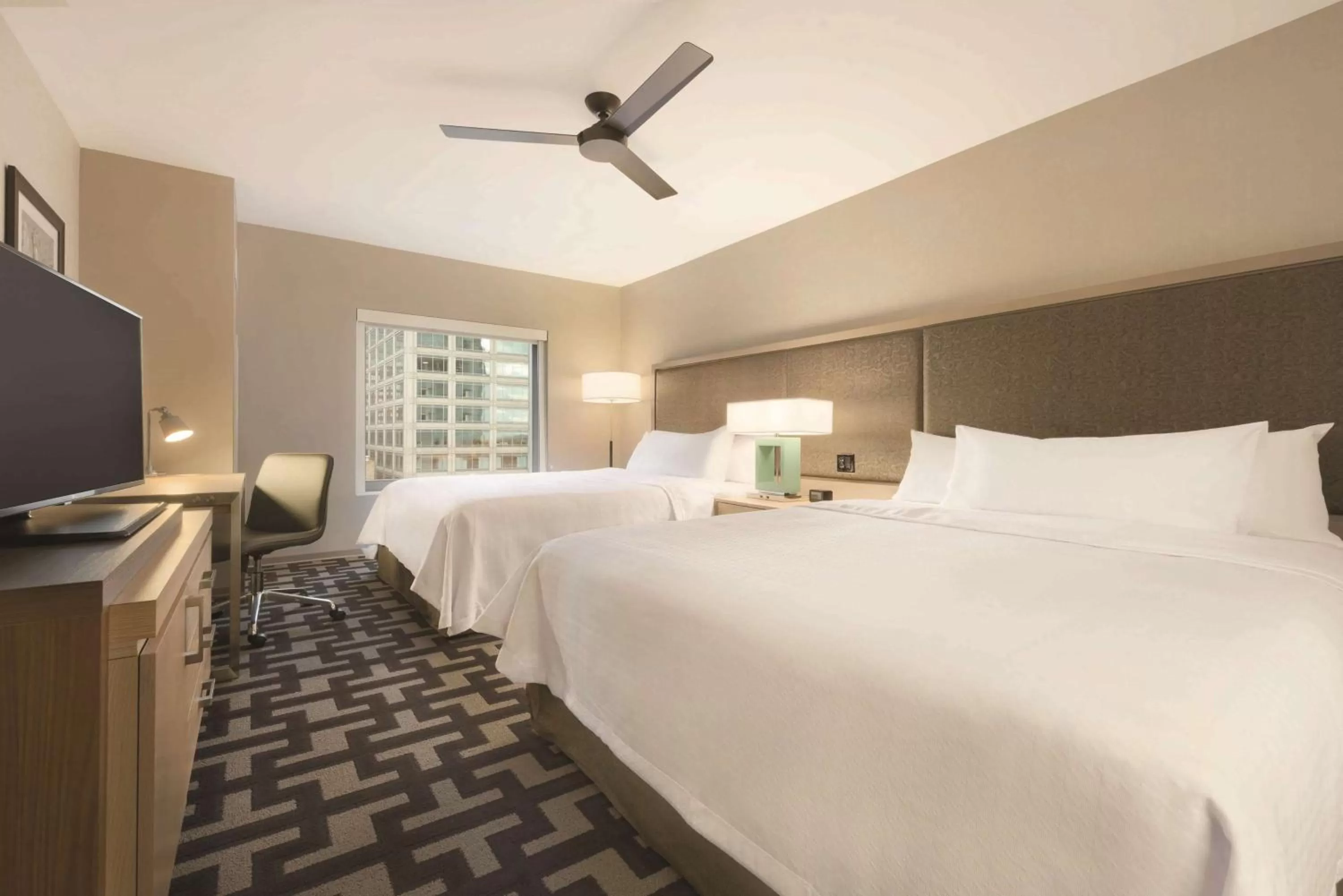 Bedroom, Bed in Homewood Suites by Hilton Chicago West Loop Fulton Mkt Area