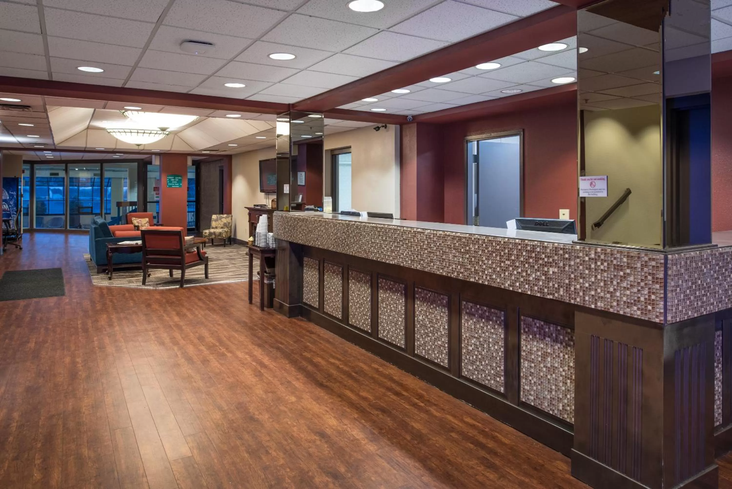 Lobby or reception in Ramada by Wyndham Downtown Spokane