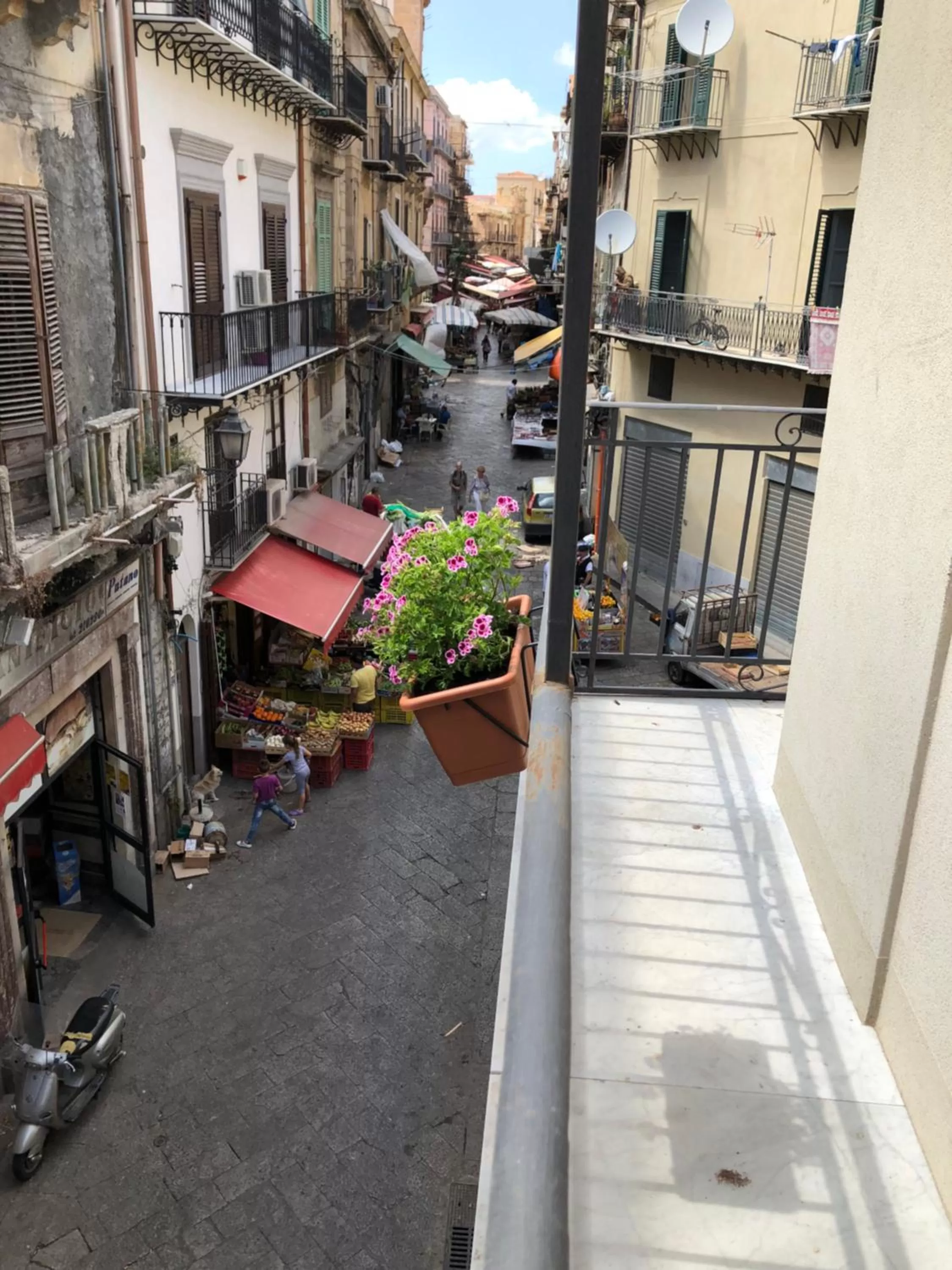 Balcony/Terrace in Reginella B&B Palermo