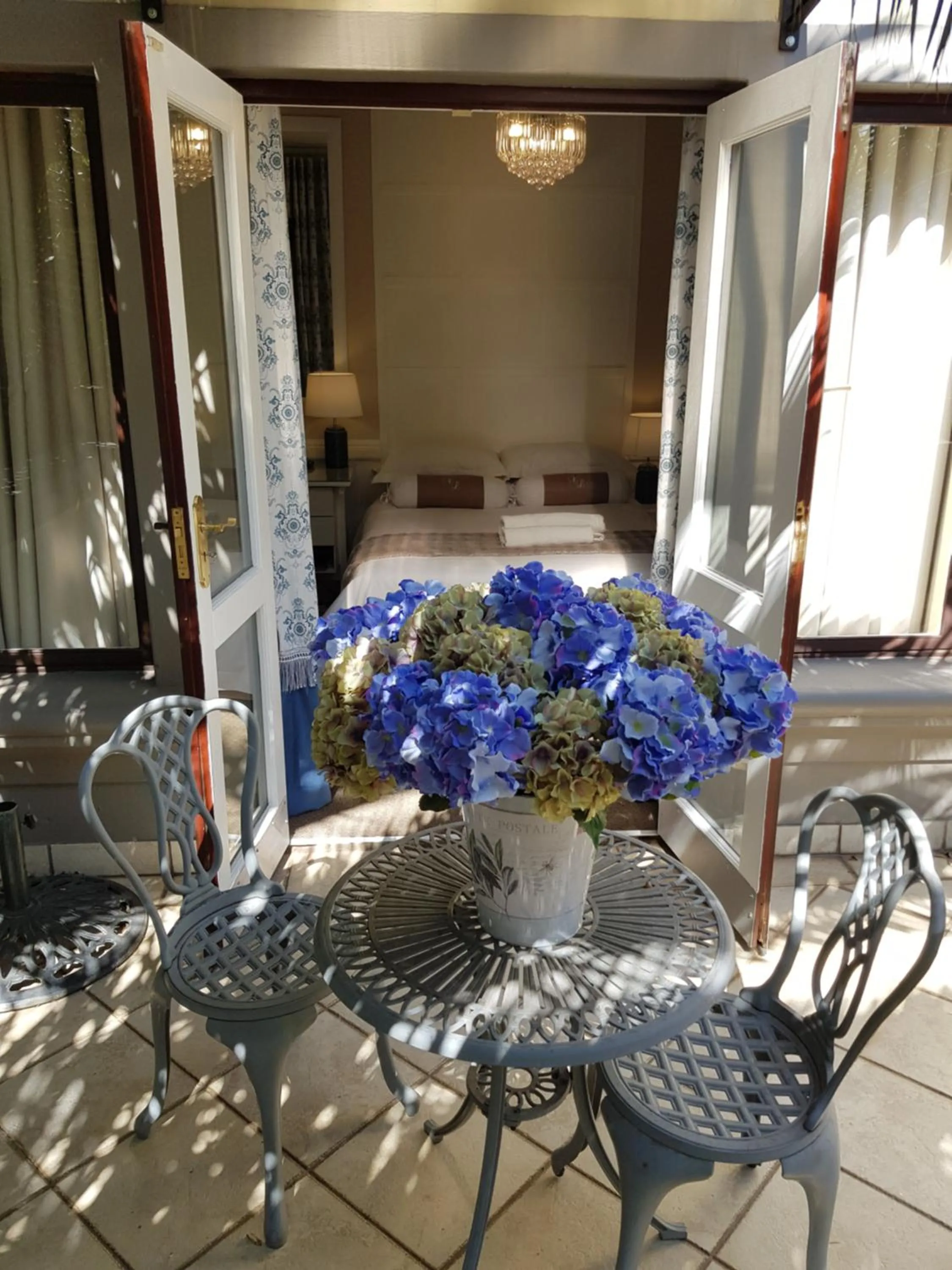 Patio in Villa Lugano Guesthouse