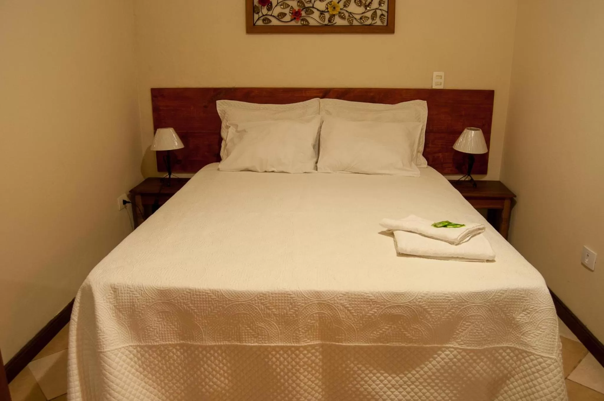 Bed in Refron du Mar Pousada Paraty