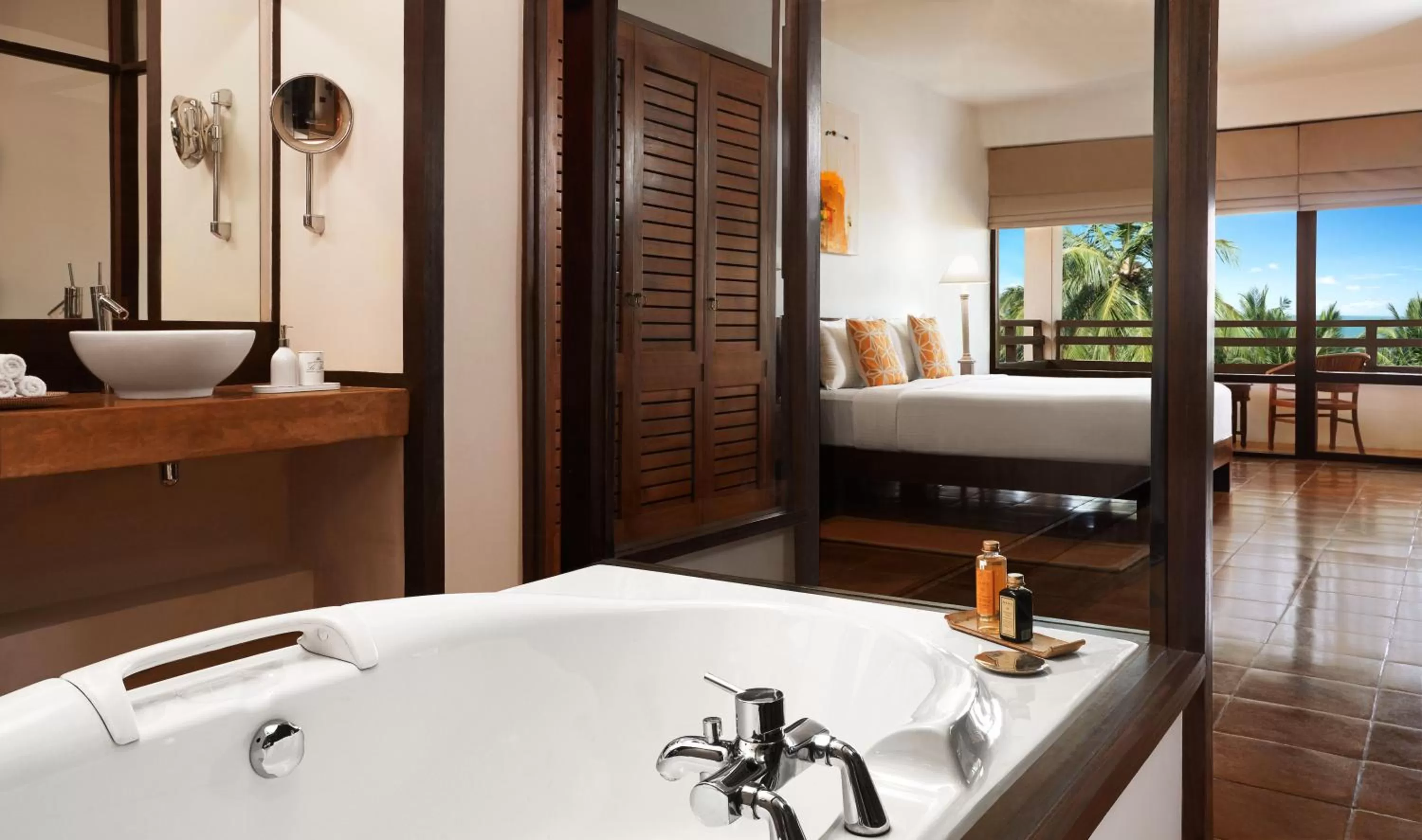 Bedroom, Bed in Jetwing Beach