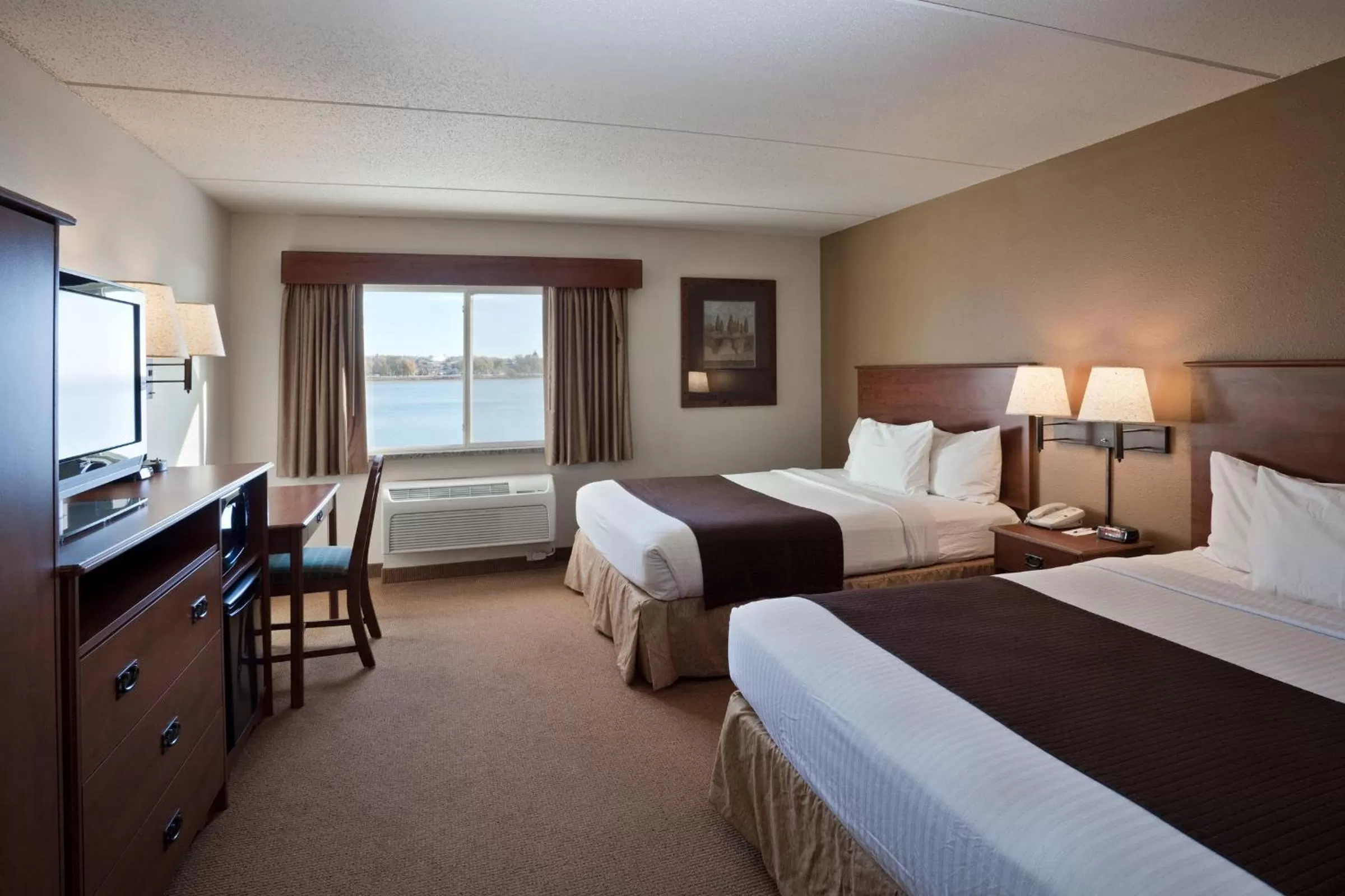 Photo of the whole room, Bed in AmericInn by Wyndham Fort Pierre Conference Center
