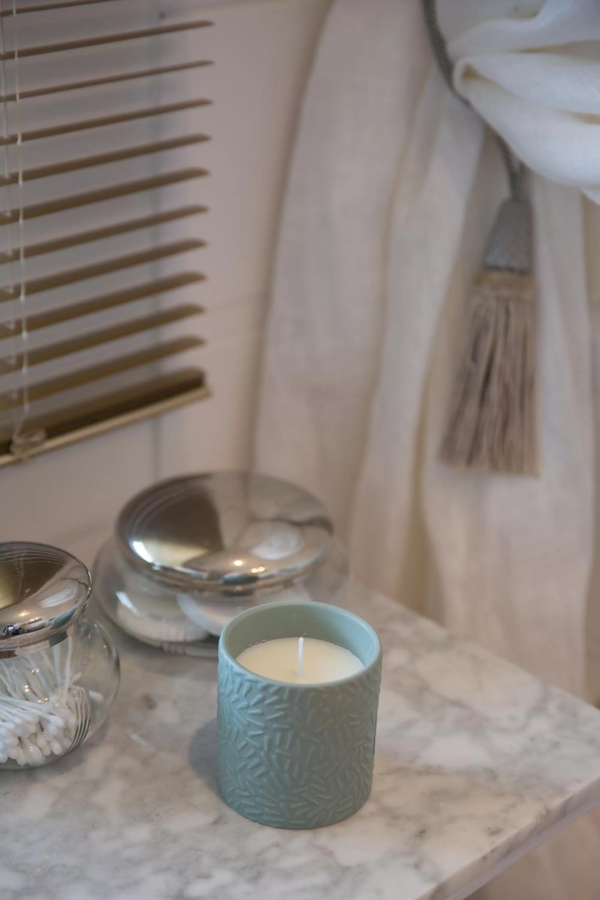 Decorative detail in TWO ROOMS IN BRUGES