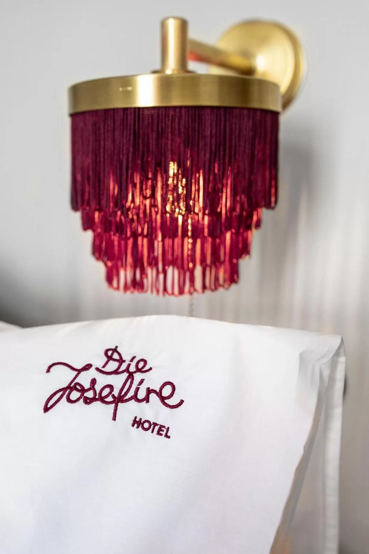 Decorative detail in Hotel Josefine