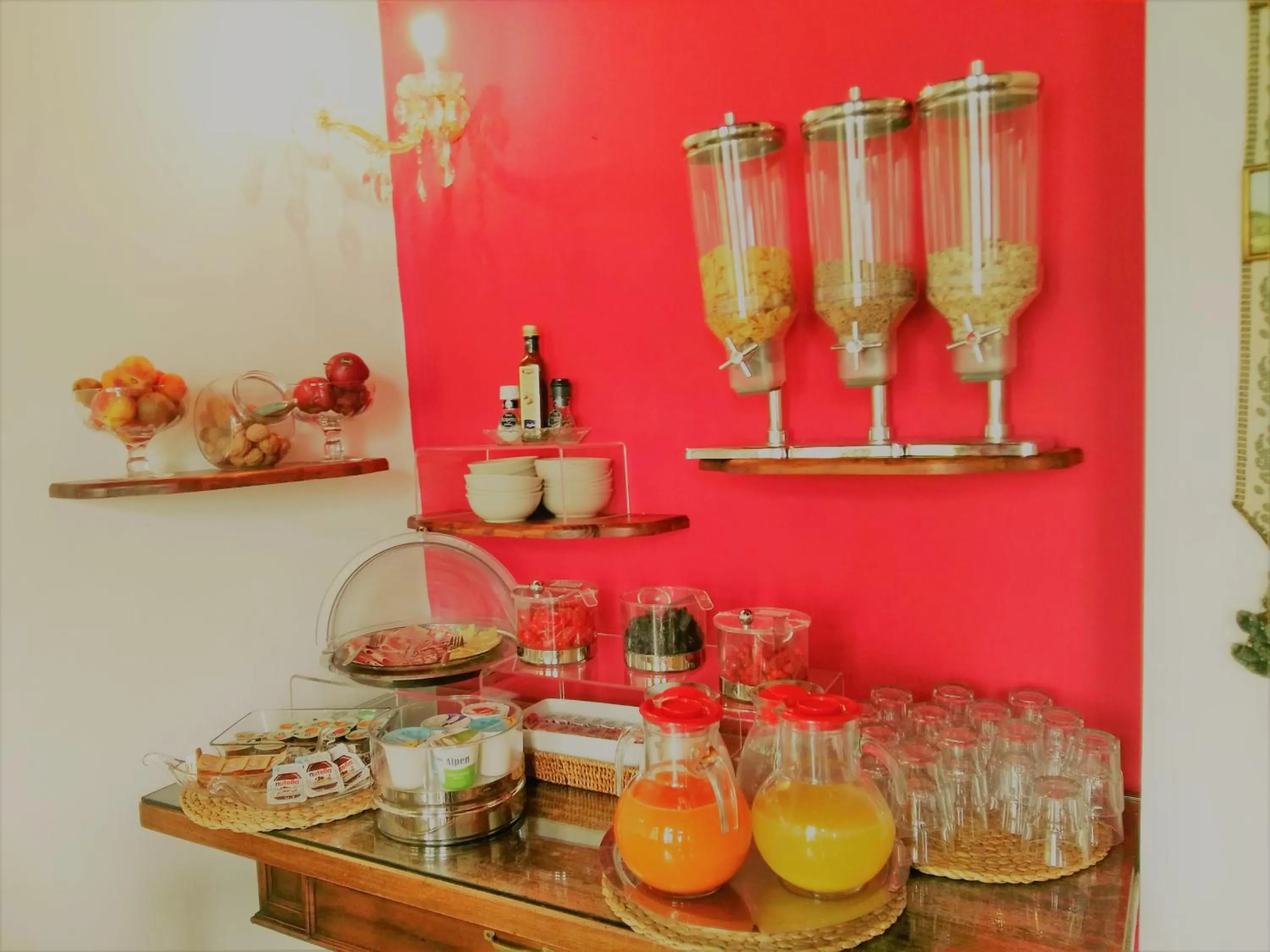 Continental breakfast in Relais Alcova del Doge