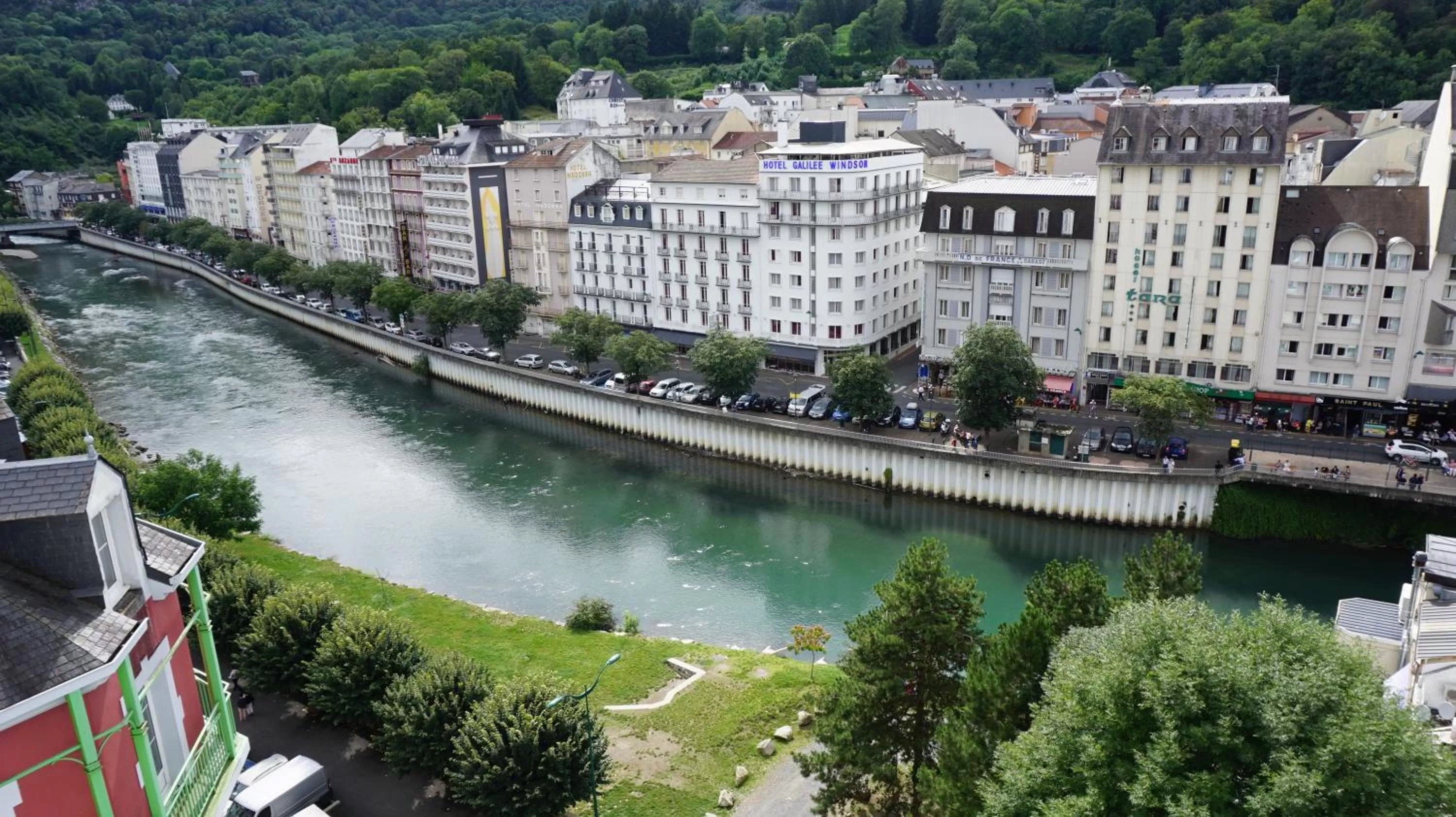 Bird's eye view in Mercure Lourdes Impérial